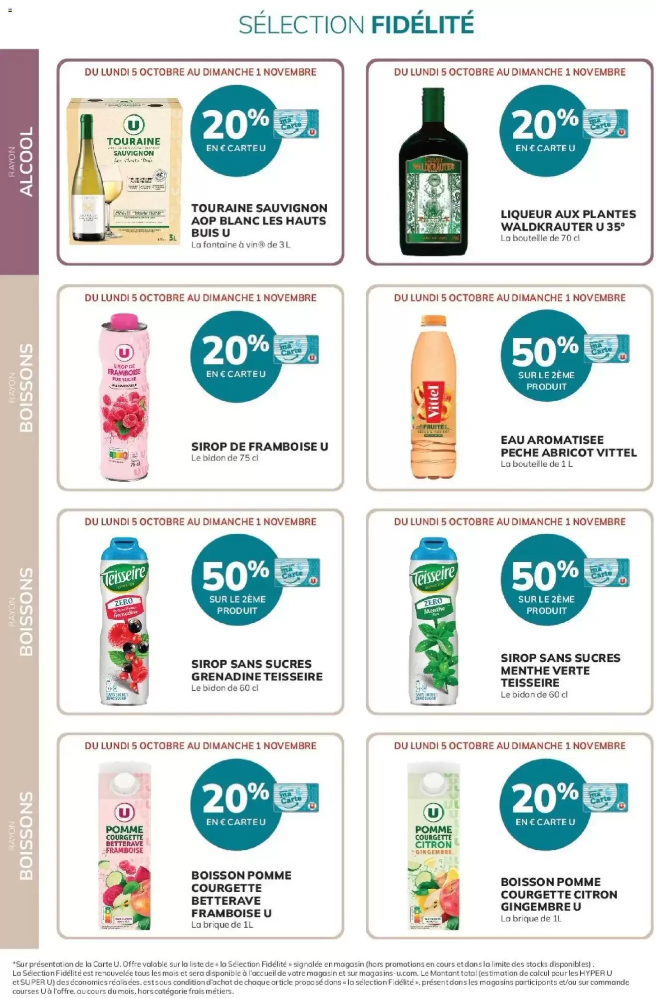 Prospectus promotionnel Hyper U valable à partir du 05/10/2026 - Page 36.