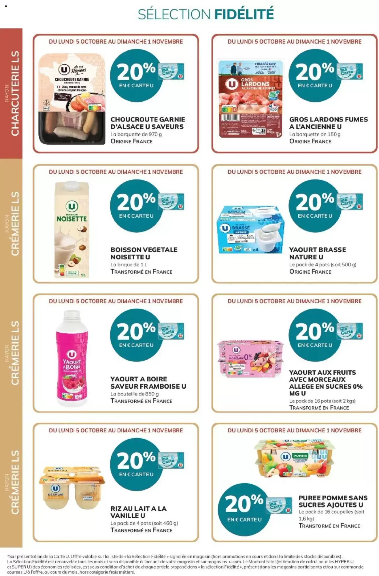 Prospectus promotionnel Hyper U valable à partir du 05/10/2026 - Page 4.