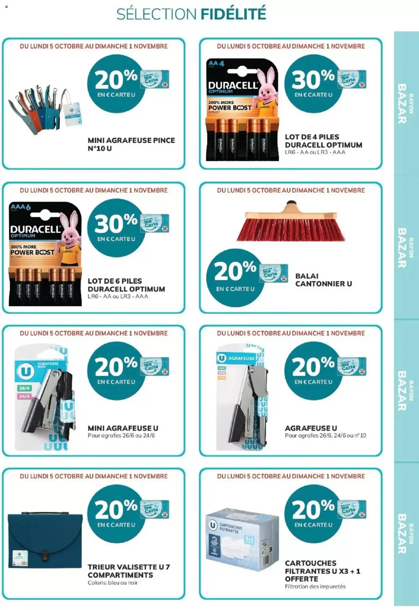 Prospectus promotionnel Hyper U valable à partir du 05/10/2026 - Page 41.