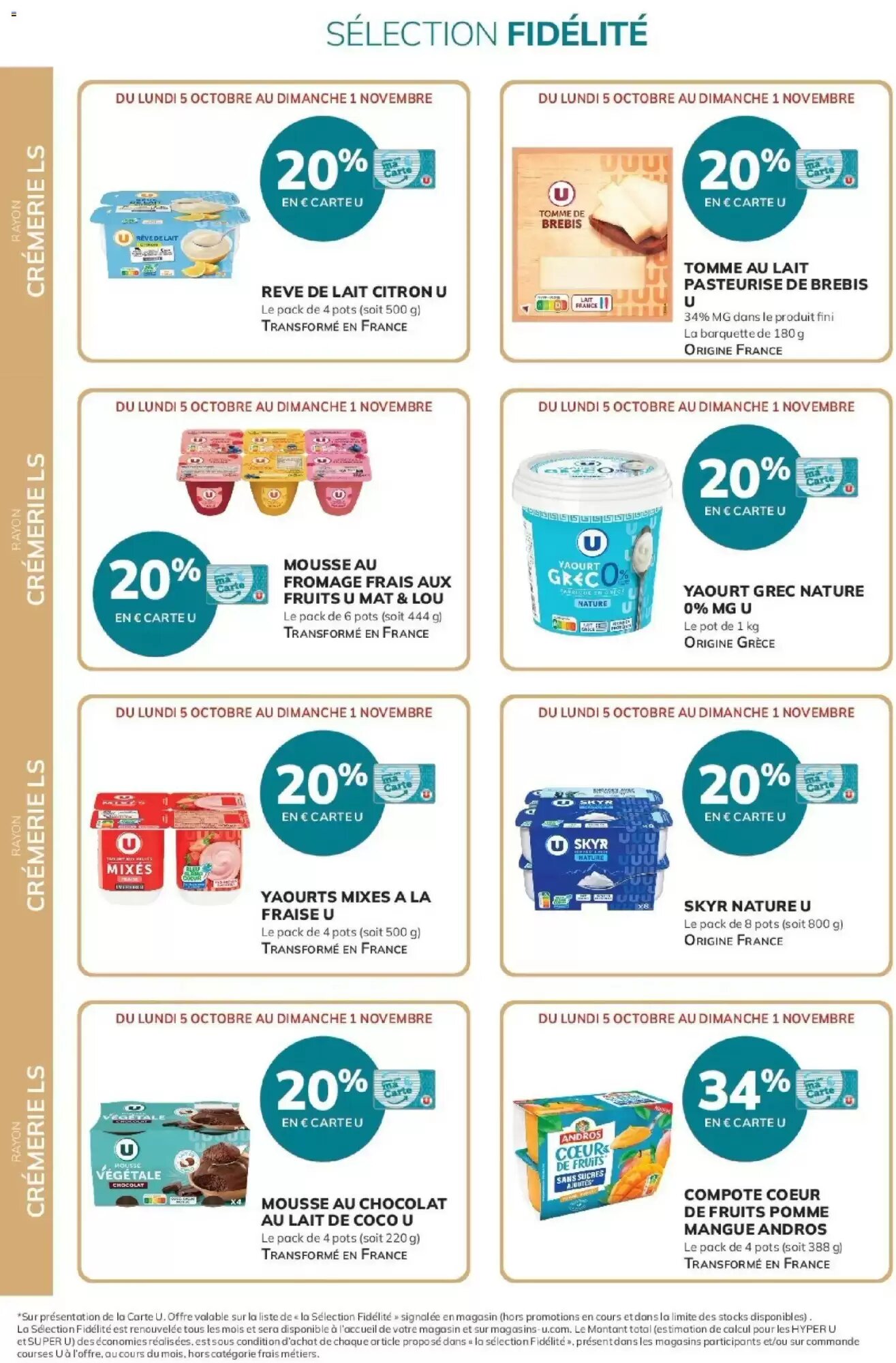 Prospectus promotionnel Hyper U valable à partir du 05/10/2026 - Page 6.