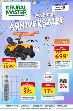 Prospectus promotionnel Rural Master valable à partir du 05/10/2026