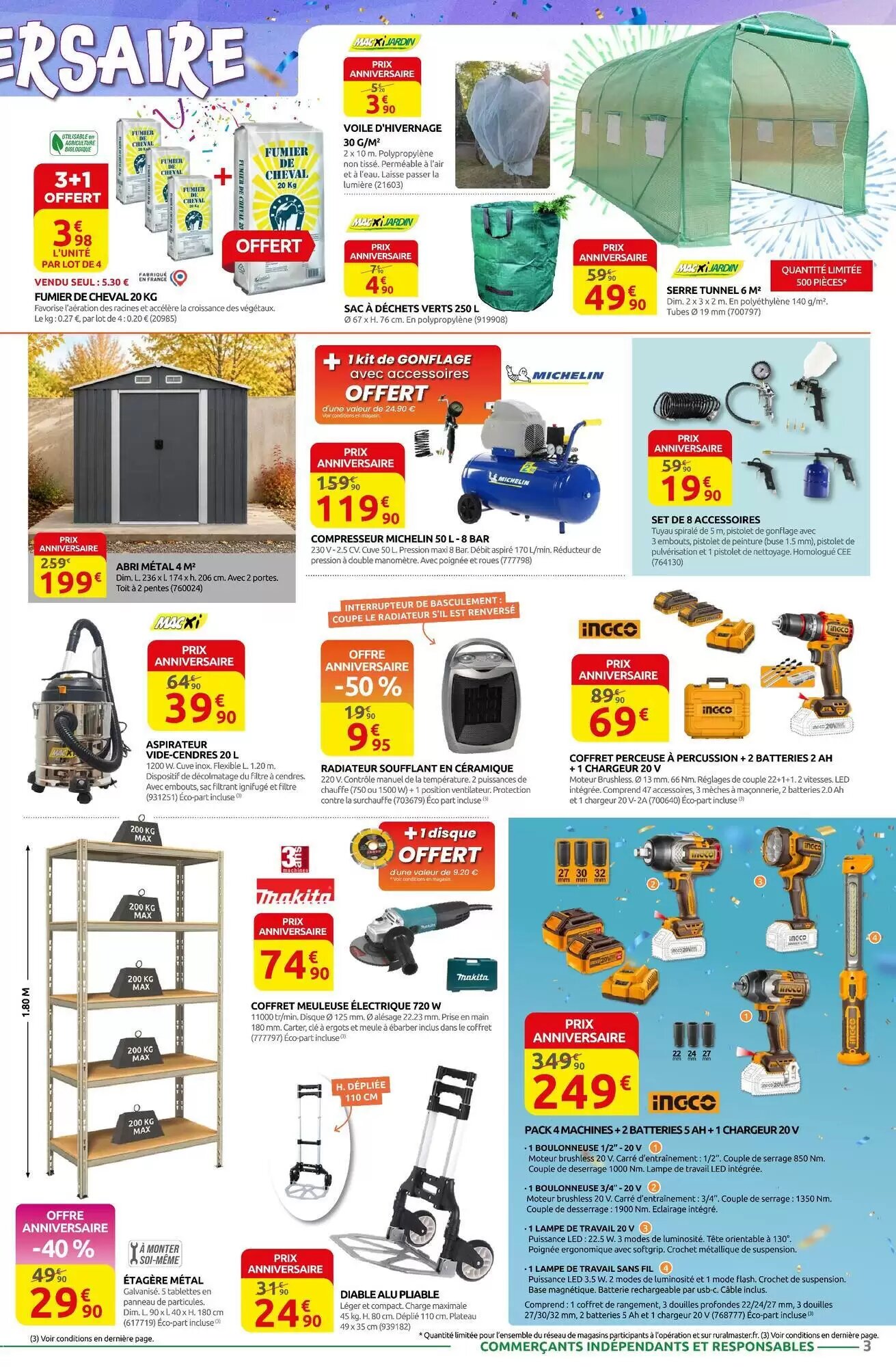 Prospectus promotionnel Rural Master valable à partir du 05/10/2026 - Page 3.