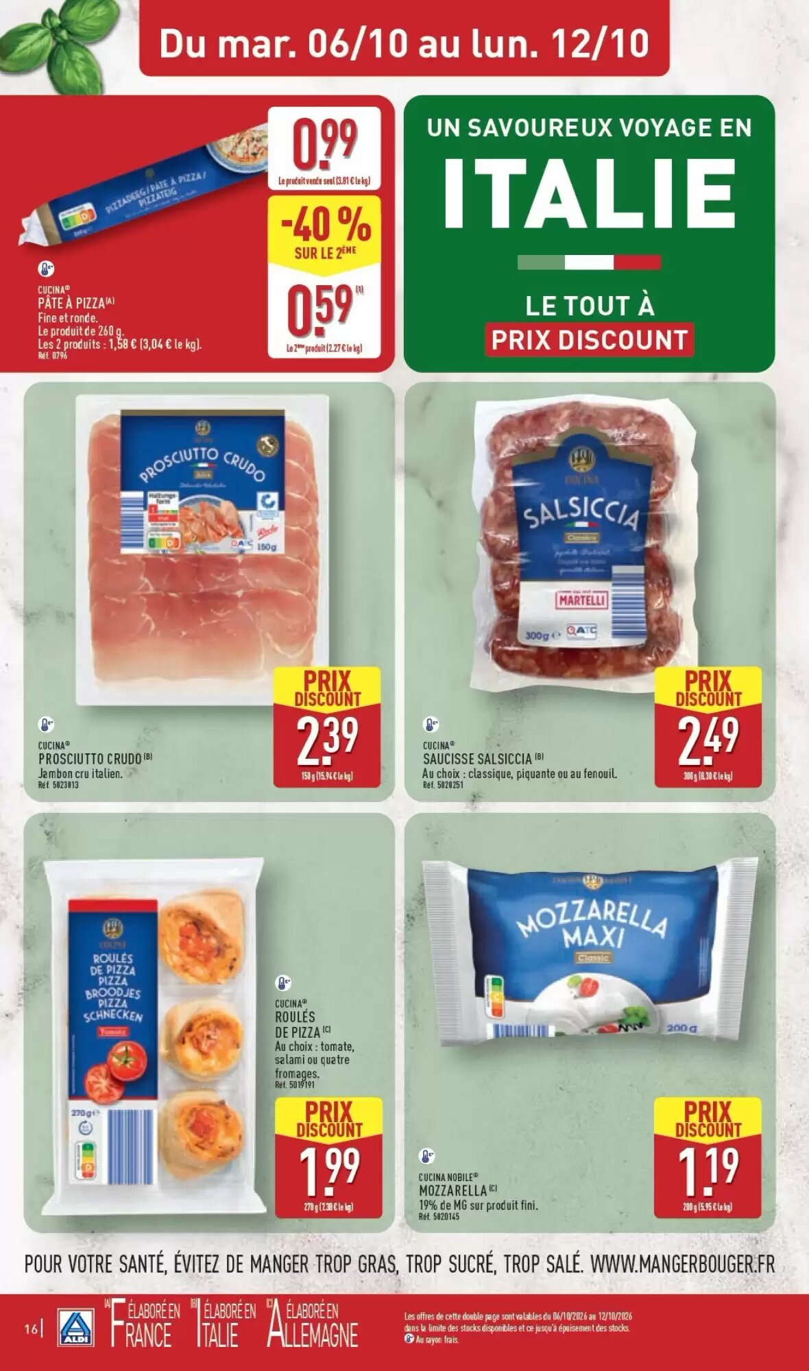 Prospectus promotionnel ALDI valable à partir du 06/10/2026 - Page 18.