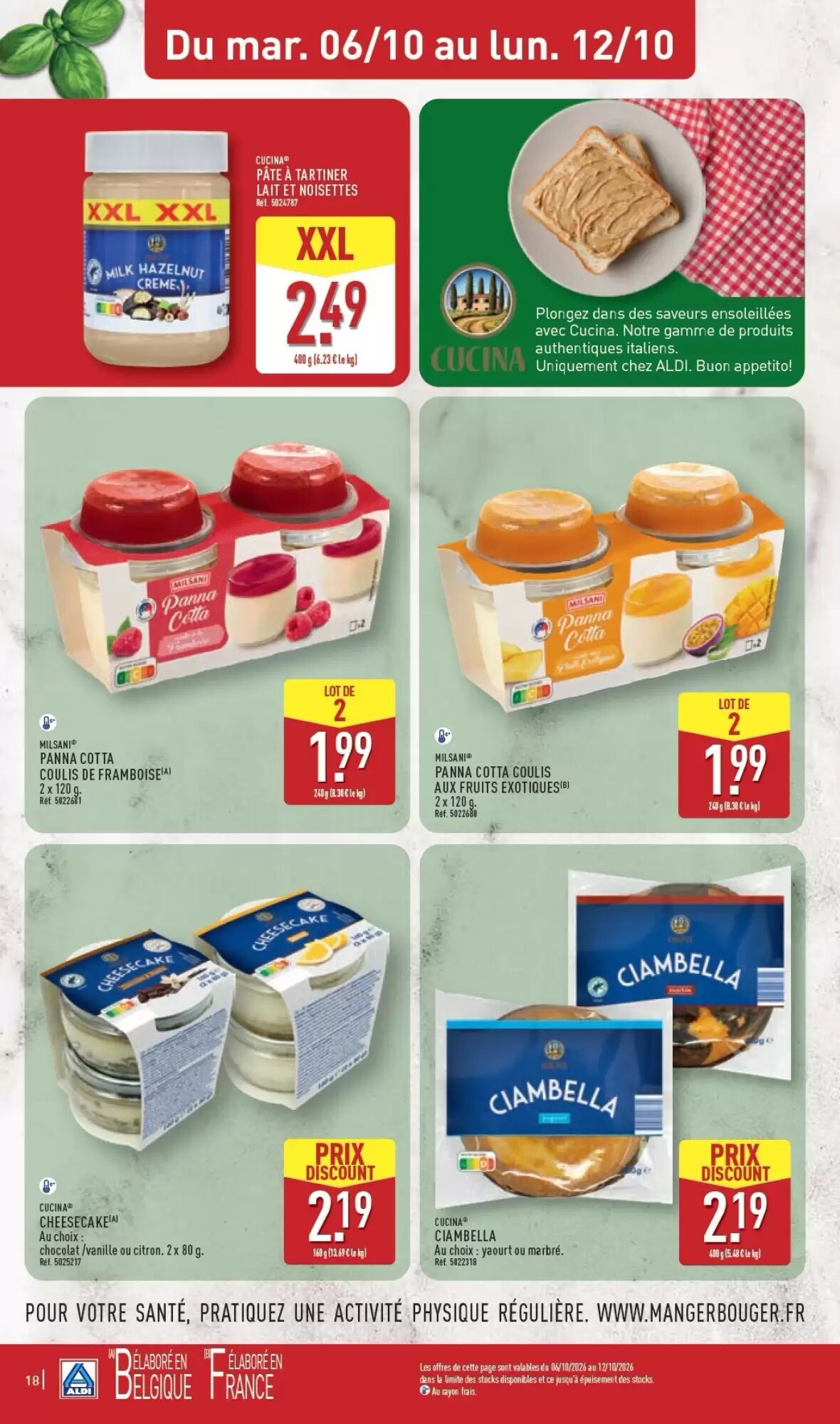 Prospectus promotionnel ALDI valable à partir du 06/10/2026 - Page 20.