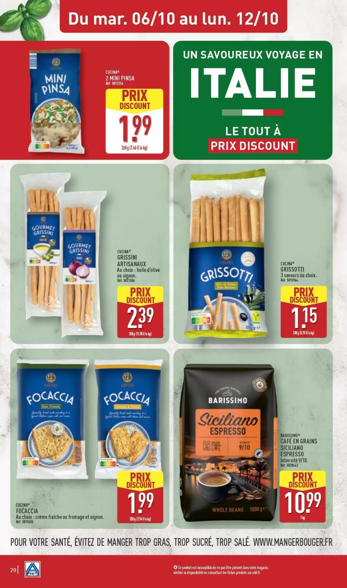 Prospectus promotionnel ALDI valable à partir du 06/10/2026 - Page 22.