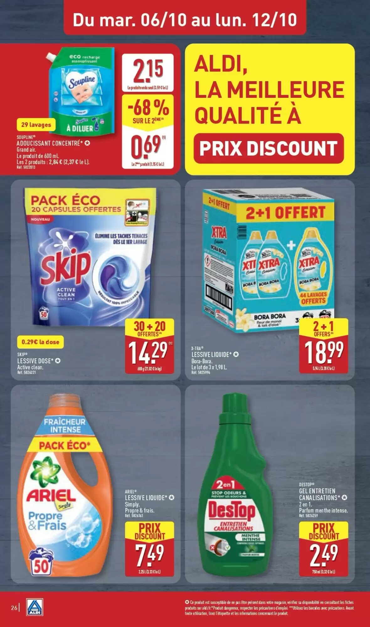 Prospectus promotionnel ALDI valable à partir du 06/10/2026 - Page 28.