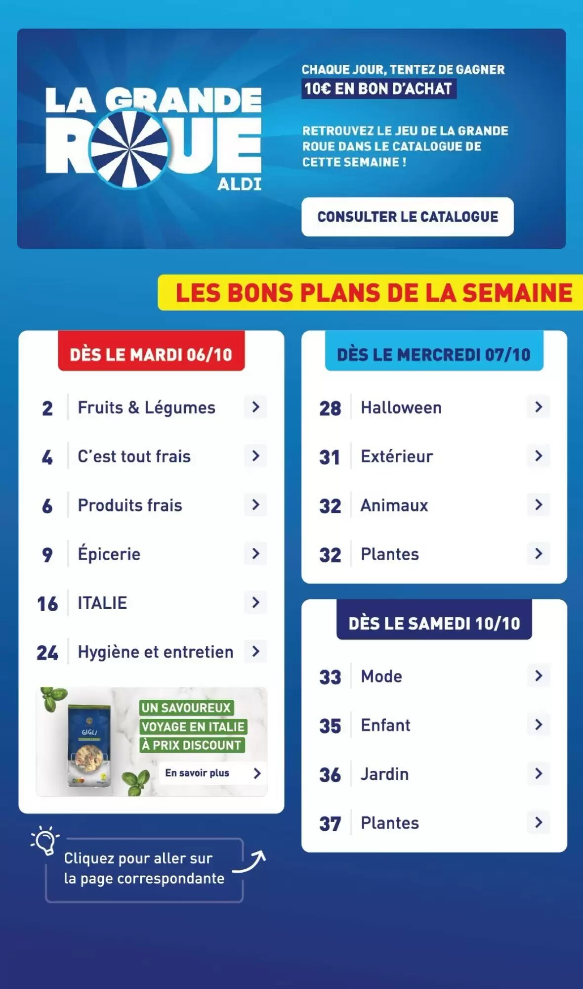 Prospectus promotionnel ALDI valable à partir du 06/10/2026 - Page 3.