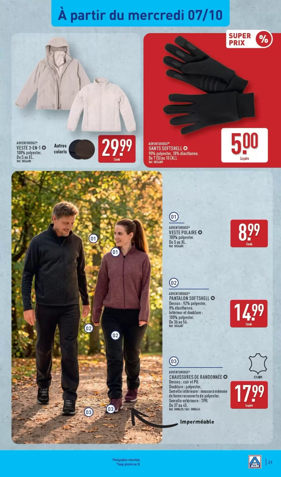 Prospectus promotionnel ALDI valable à partir du 06/10/2026 - Page 33.