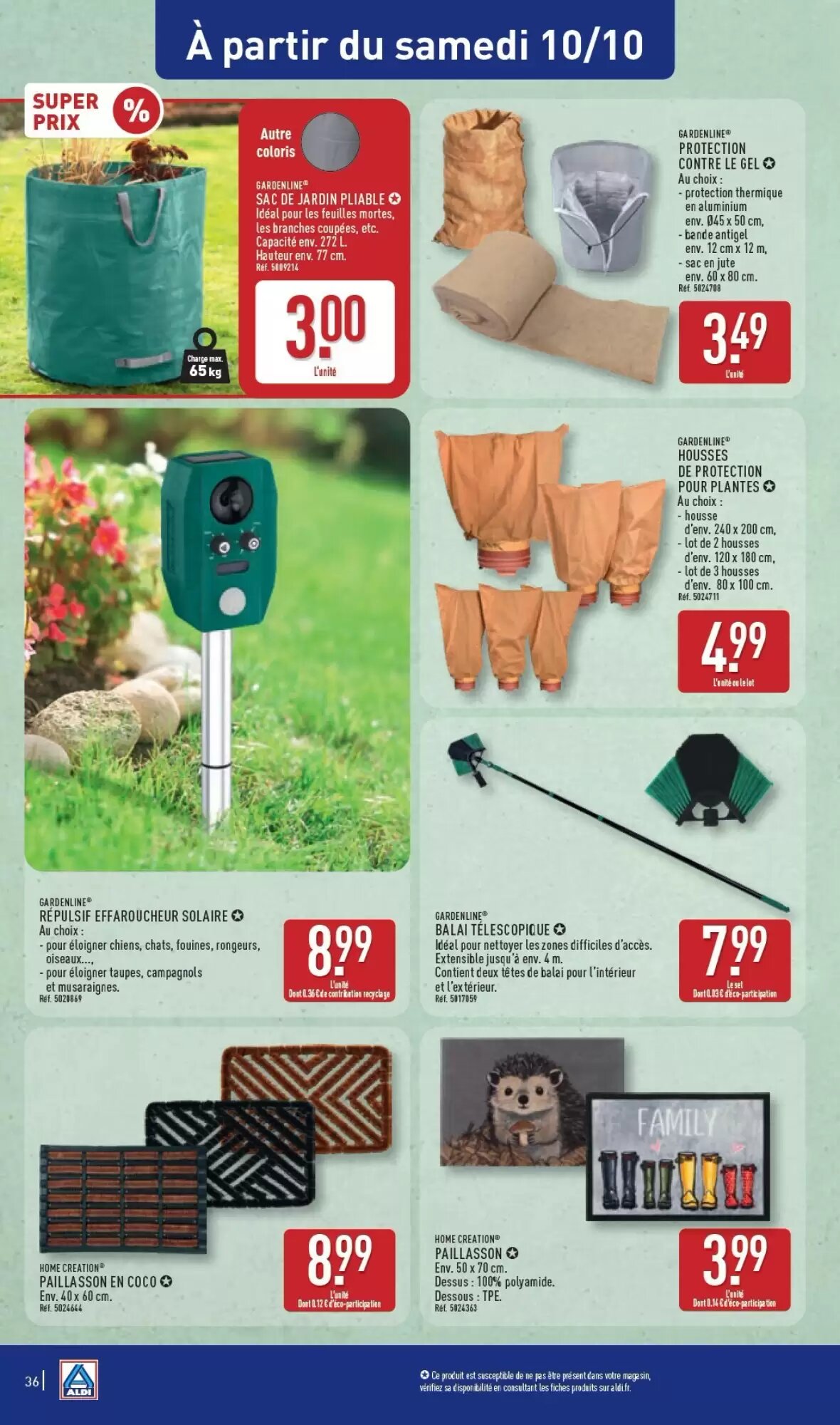 Prospectus promotionnel ALDI valable à partir du 06/10/2026 - Page 38.