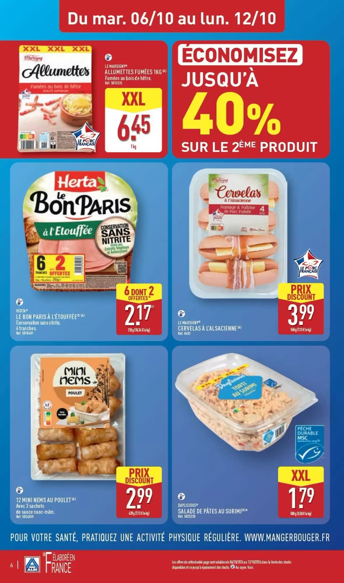 Prospectus promotionnel ALDI valable à partir du 06/10/2026 - Page 8.