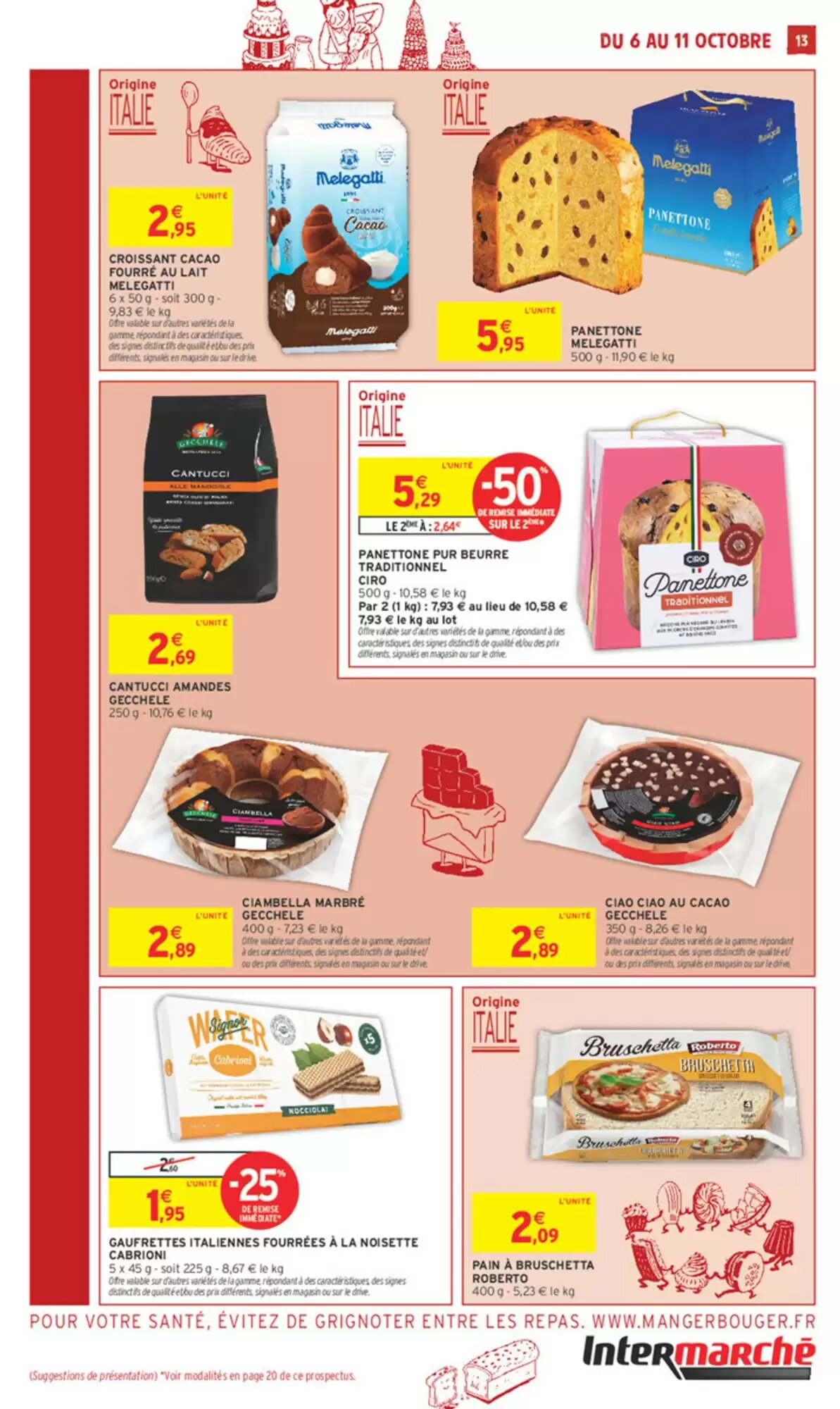 Prospectus promotionnel Intermarché valable à partir du 06/10/2026 - Page 13.