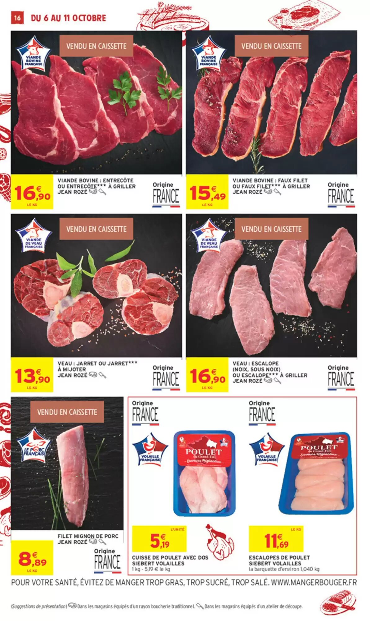 Prospectus promotionnel Intermarché valable à partir du 06/10/2026 - Page 16.
