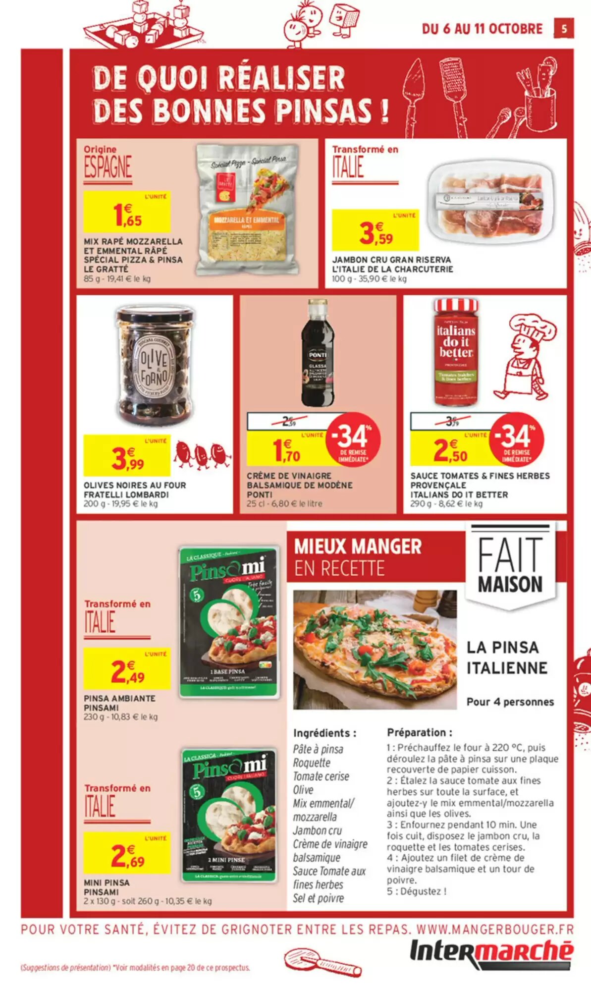 Prospectus promotionnel Intermarché valable à partir du 06/10/2026 - Page 5.