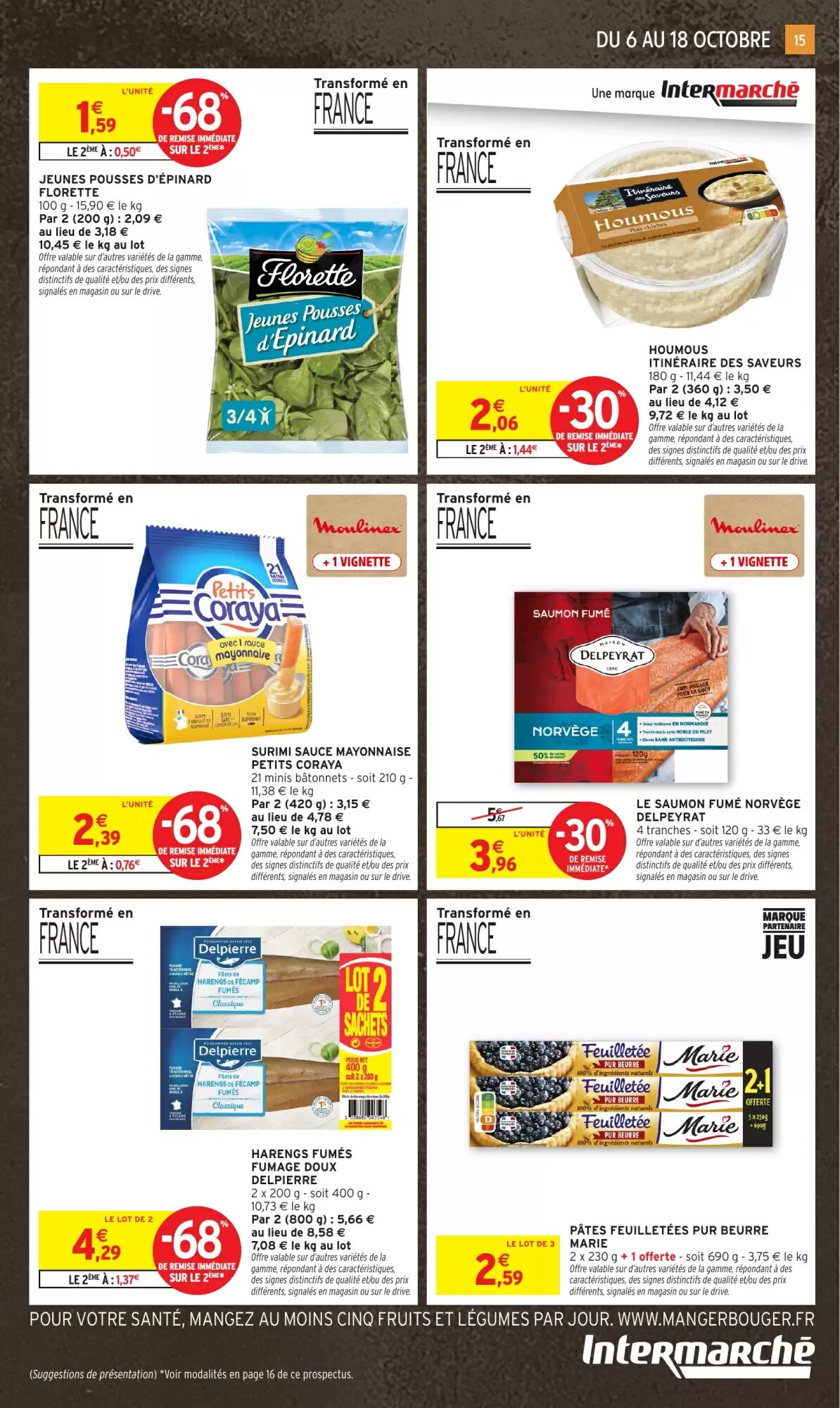 Prospectus promotionnel Intermarché valable à partir du 06/10/2026 - Page 15.