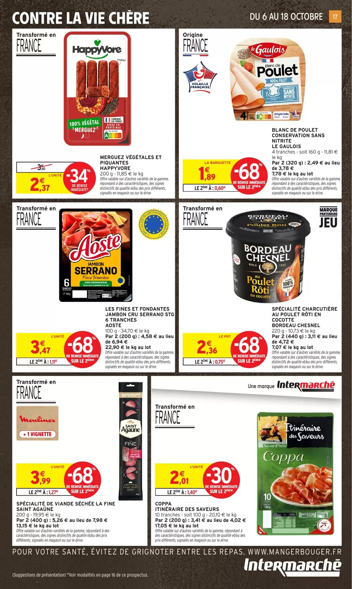 Prospectus promotionnel Intermarché valable à partir du 06/10/2026 - Page 17.
