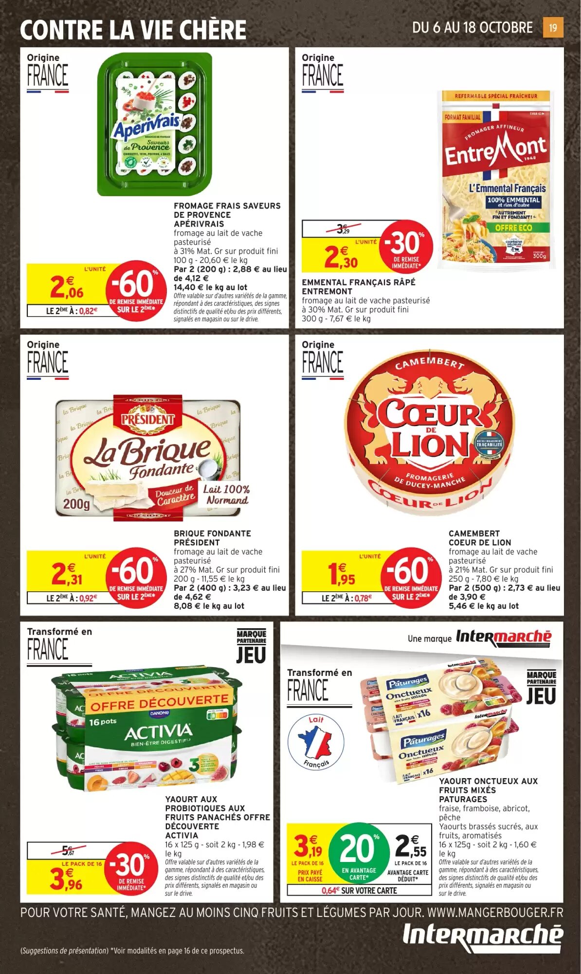 Prospectus promotionnel Intermarché valable à partir du 06/10/2026 - Page 19.