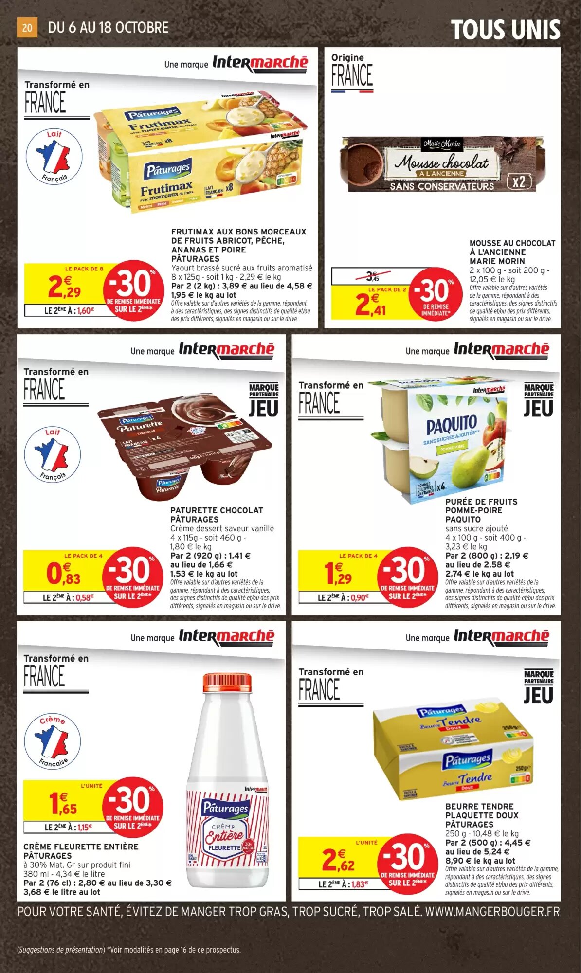 Prospectus promotionnel Intermarché valable à partir du 06/10/2026 - Page 20.