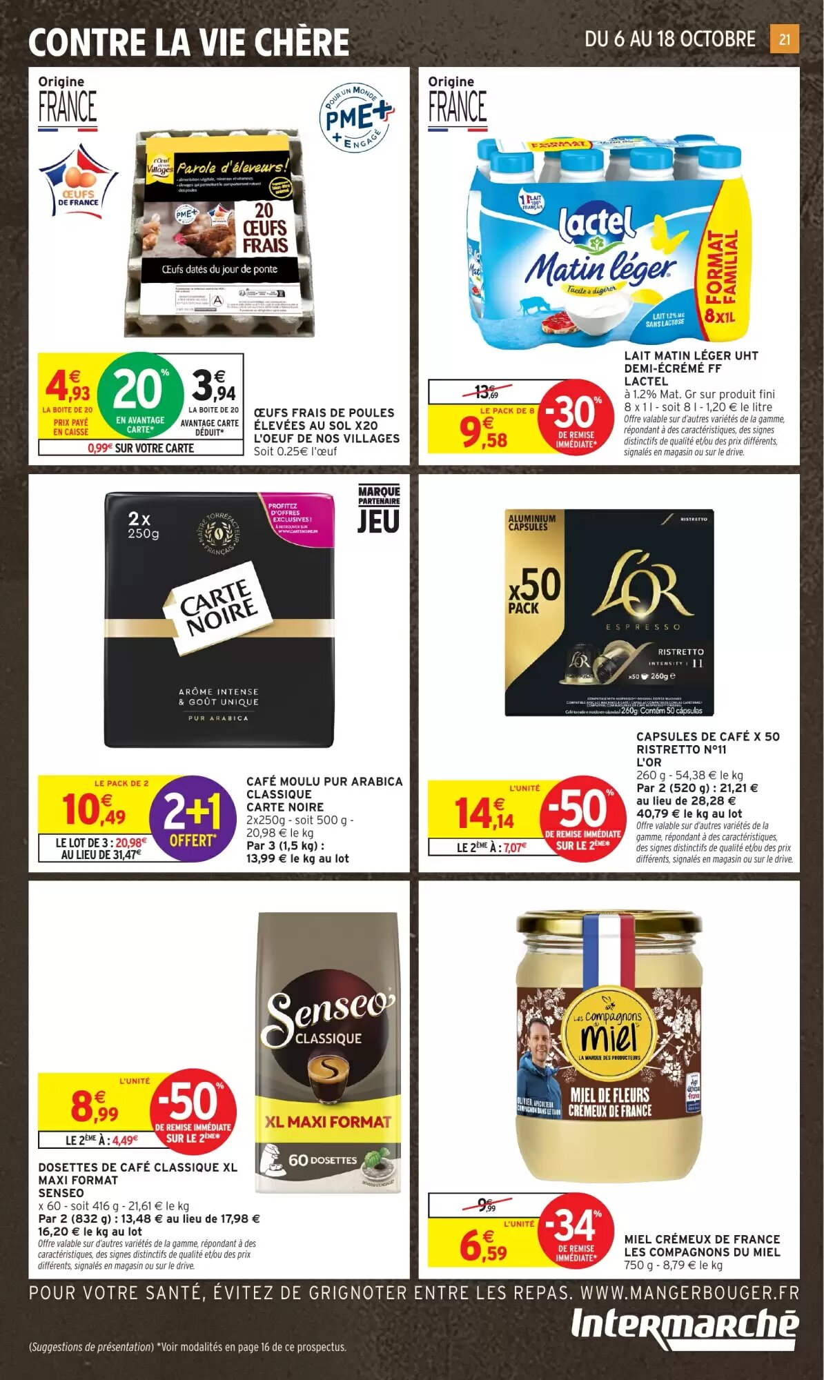 Prospectus promotionnel Intermarché valable à partir du 06/10/2026 - Page 21.