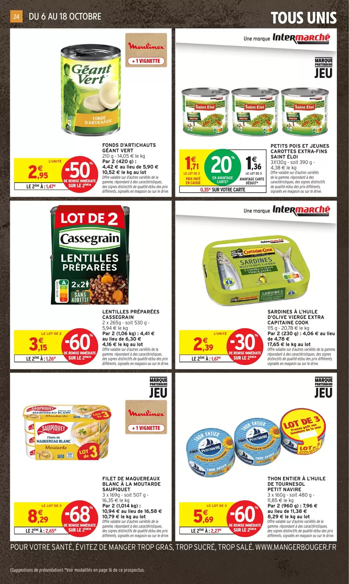 Prospectus promotionnel Intermarché valable à partir du 06/10/2026 - Page 24.