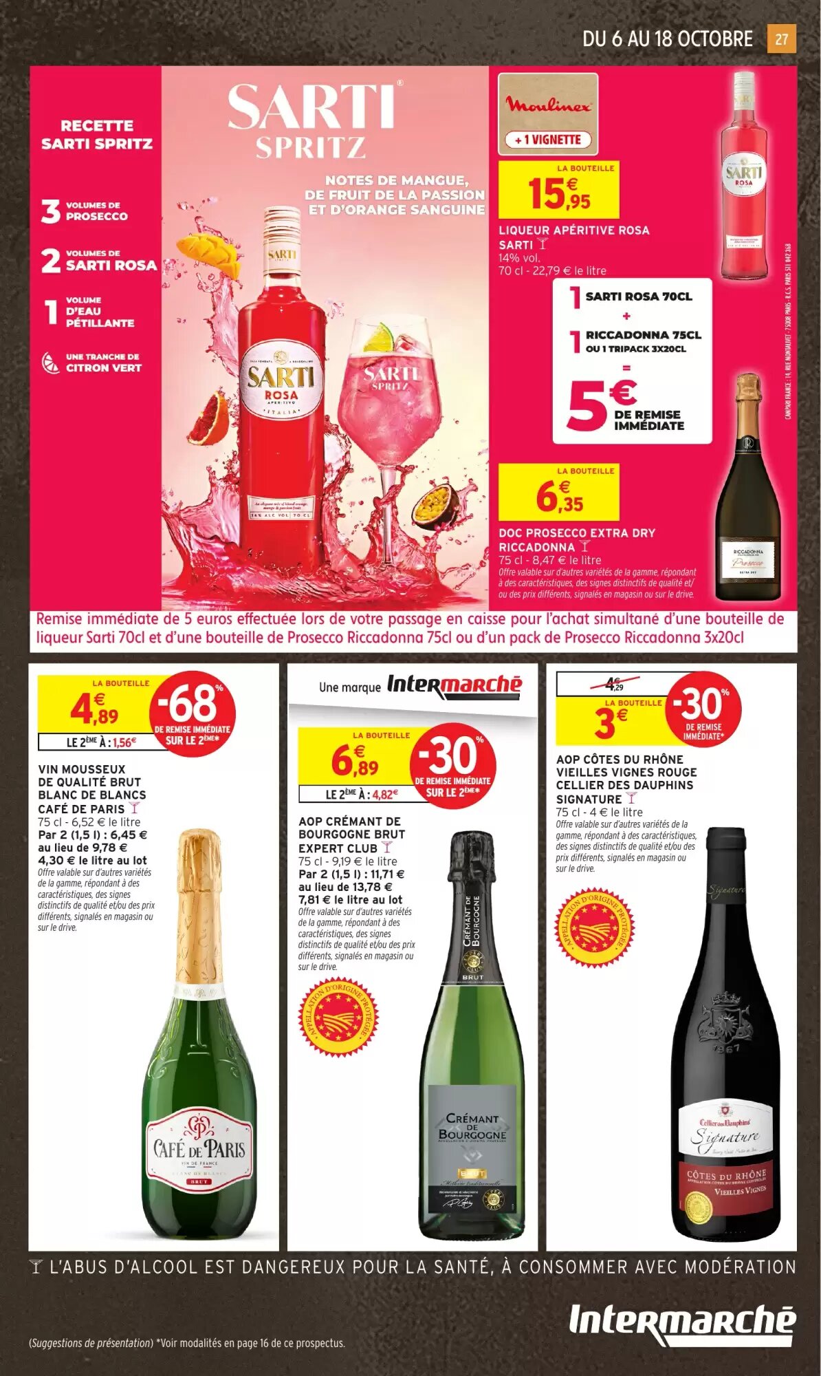 Prospectus promotionnel Intermarché valable à partir du 06/10/2026 - Page 27.