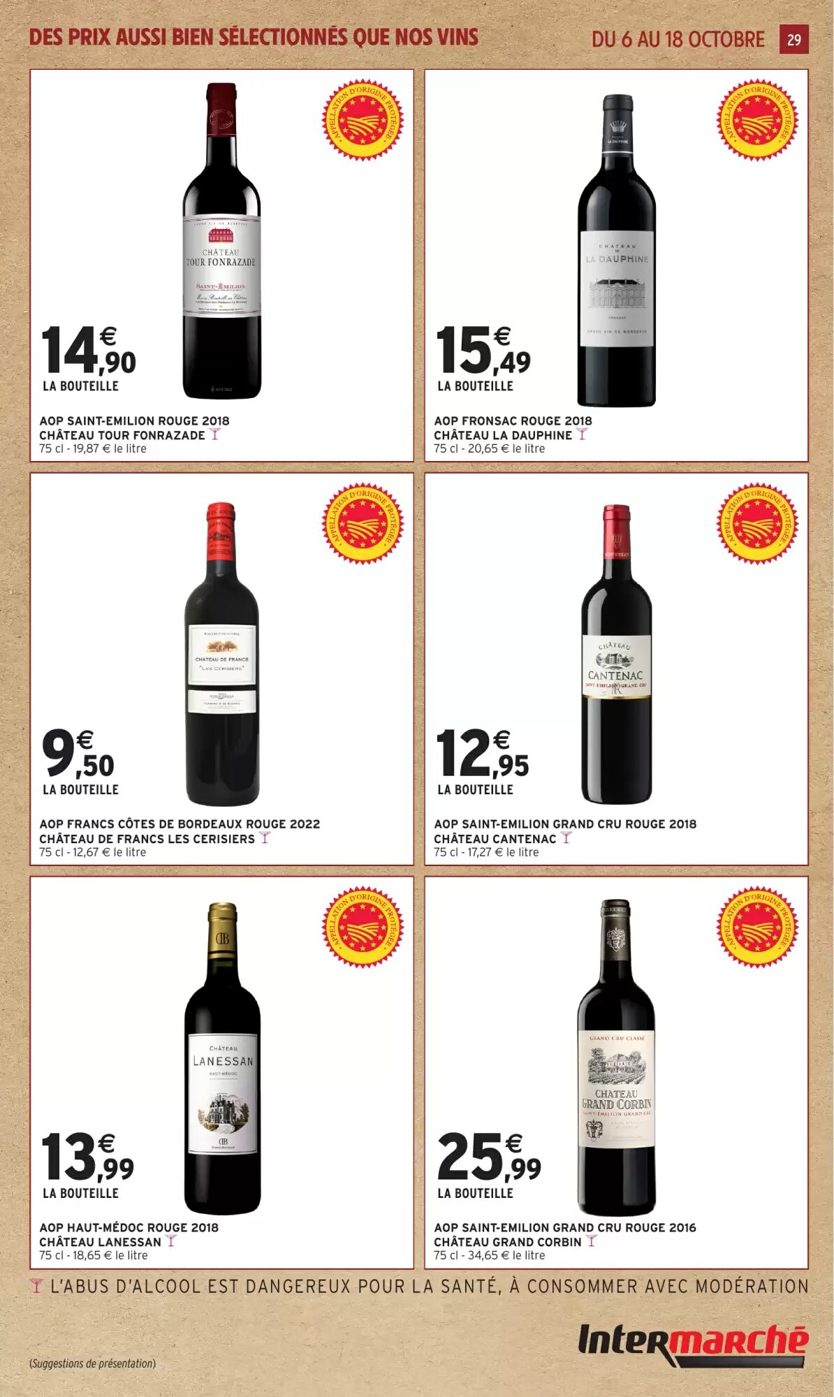 Prospectus promotionnel Intermarché valable à partir du 06/10/2026 - Page 29.