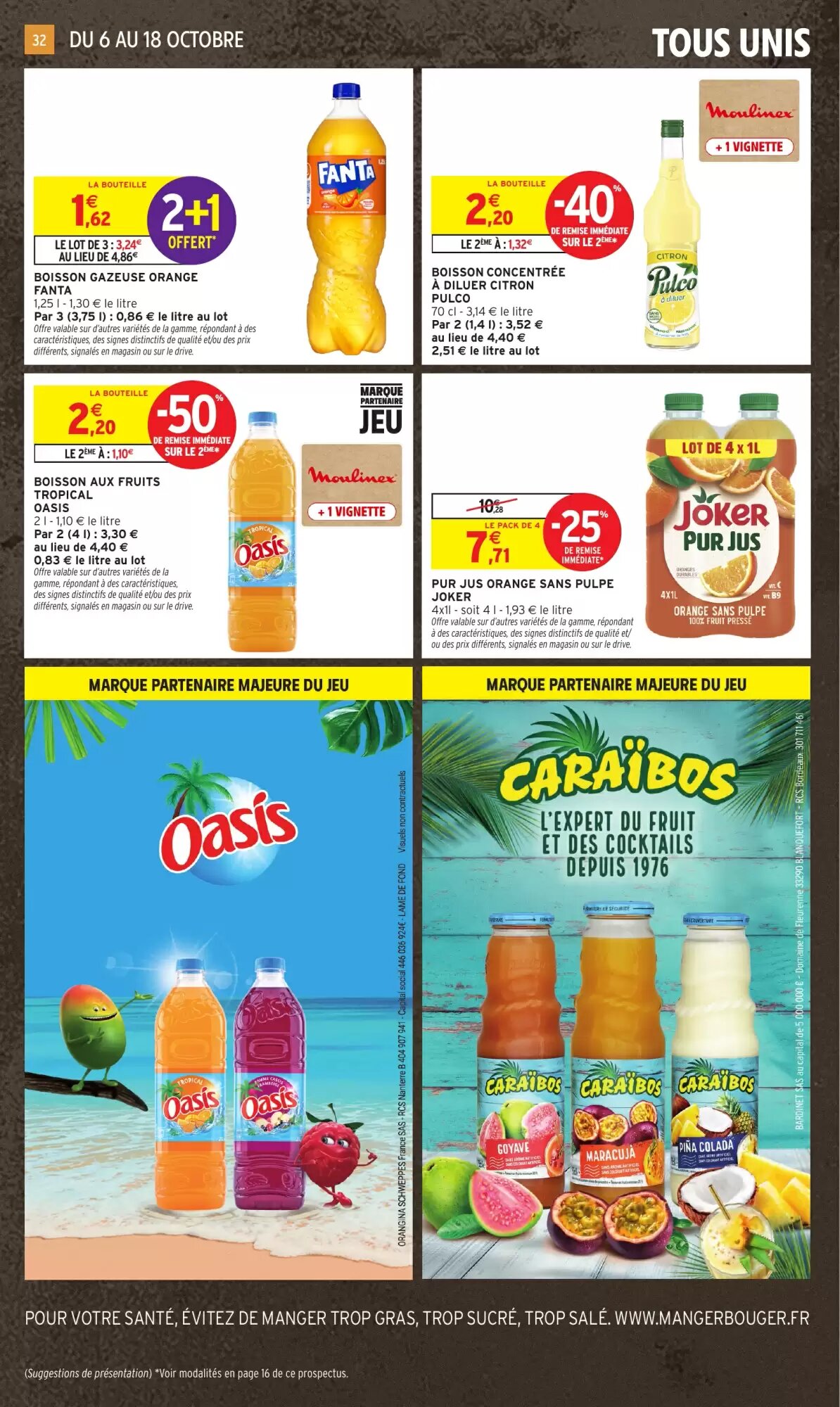 Prospectus promotionnel Intermarché valable à partir du 06/10/2026 - Page 32.