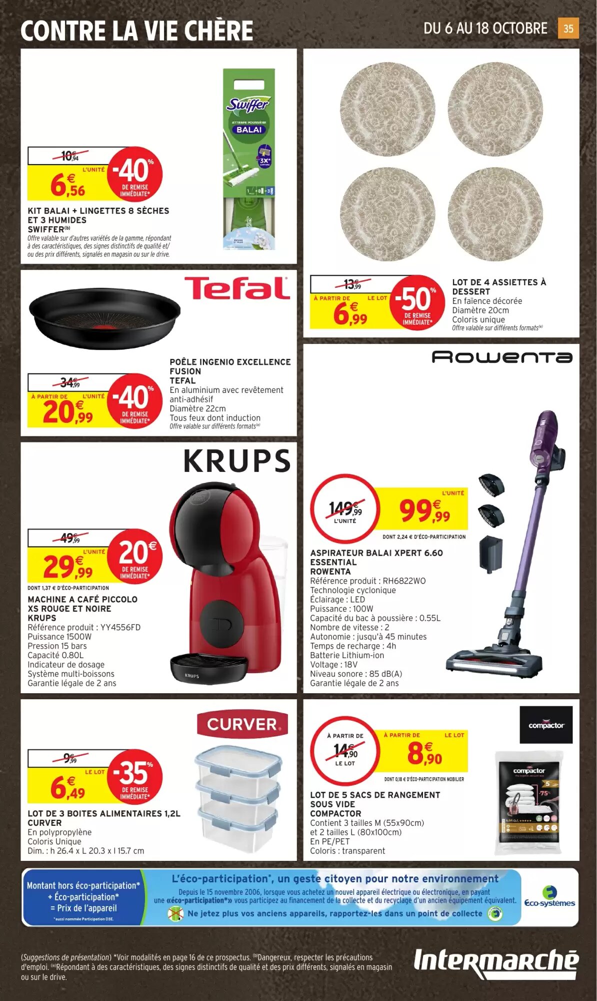 Prospectus promotionnel Intermarché valable à partir du 06/10/2026 - Page 35.