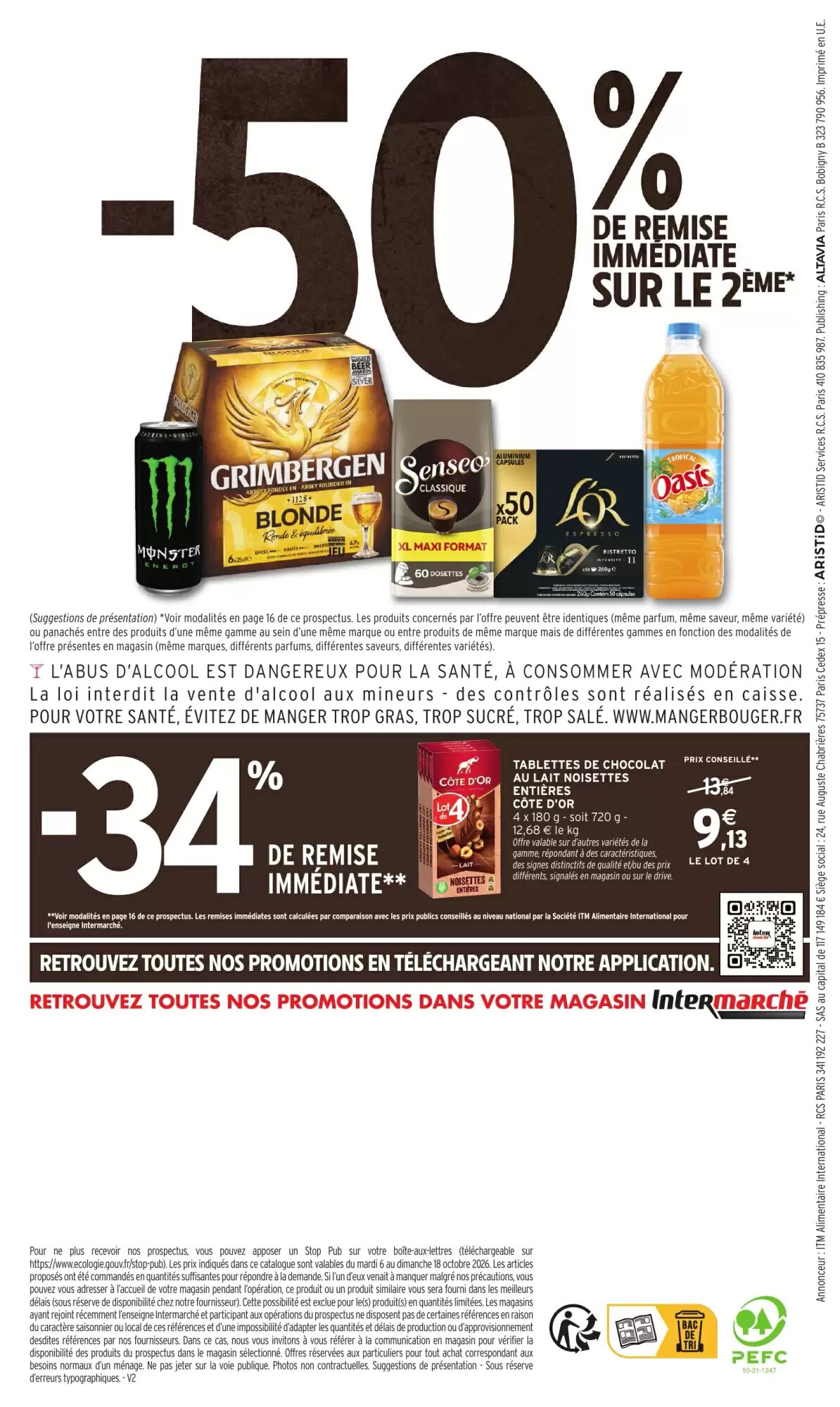 Prospectus promotionnel Intermarché valable à partir du 06/10/2026 - Page 40.