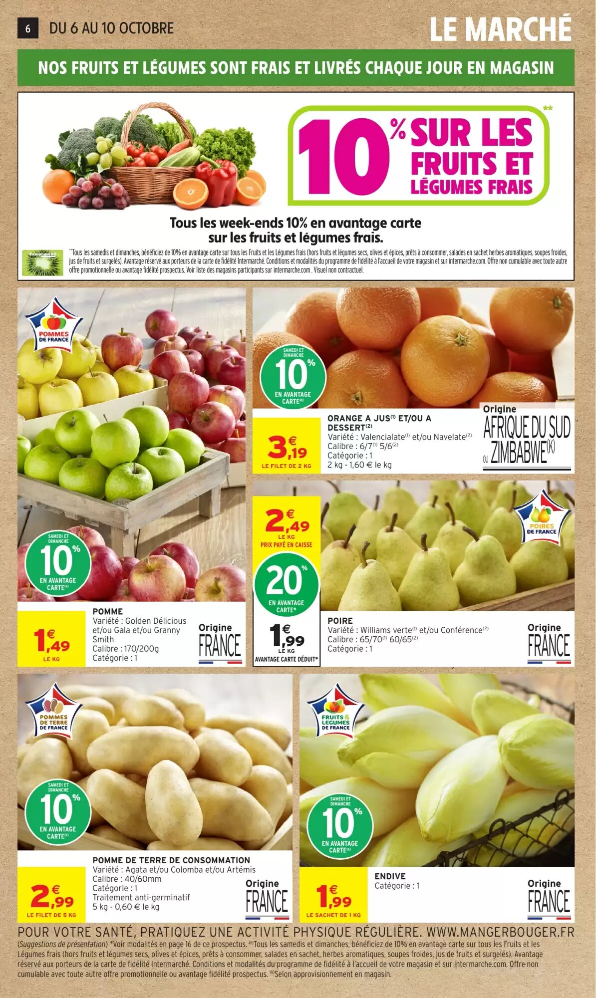 Prospectus promotionnel Intermarché valable à partir du 06/10/2026 - Page 6.