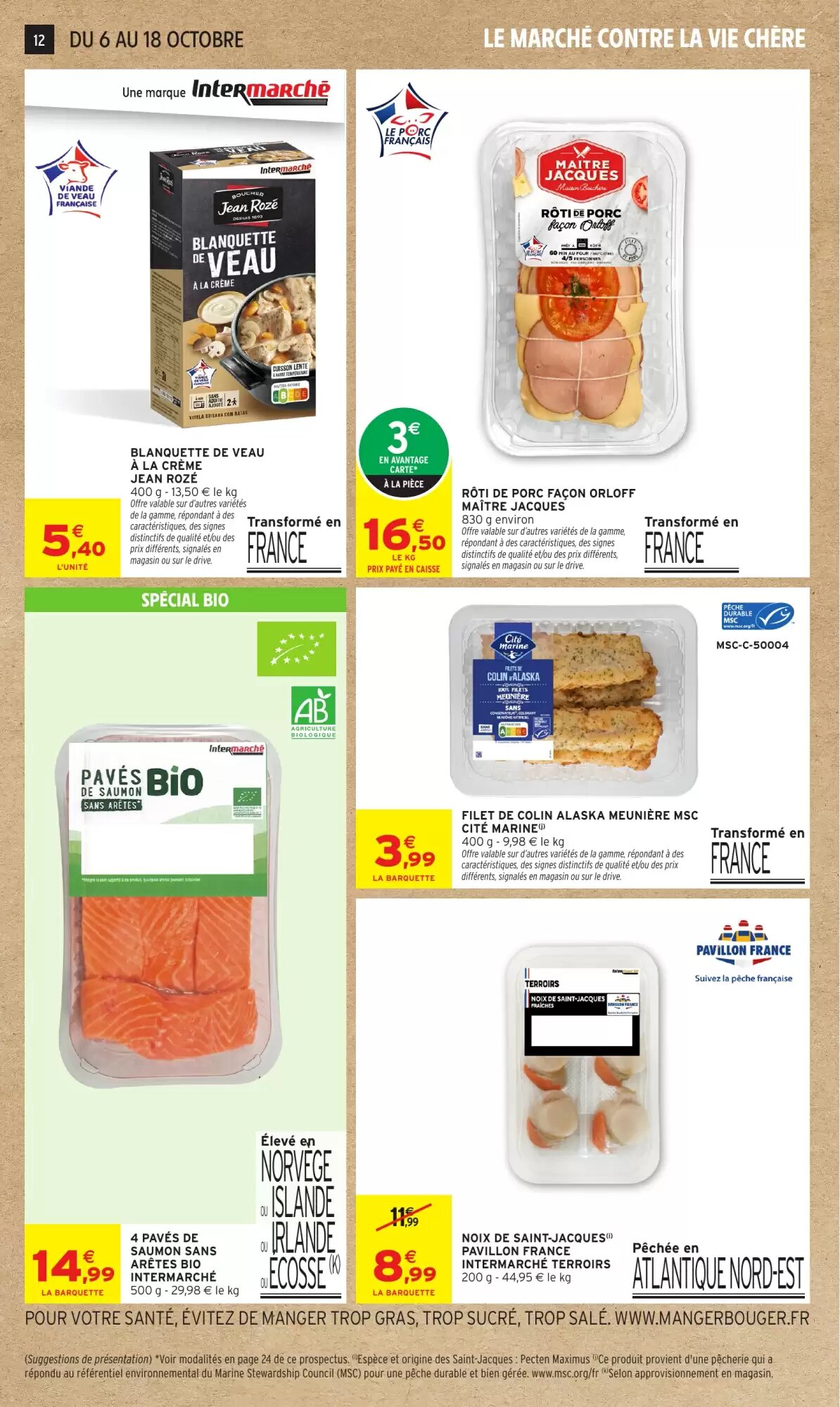 Prospectus promotionnel Intermarché Hyper valable à partir du 06/10/2026 - Page 12.