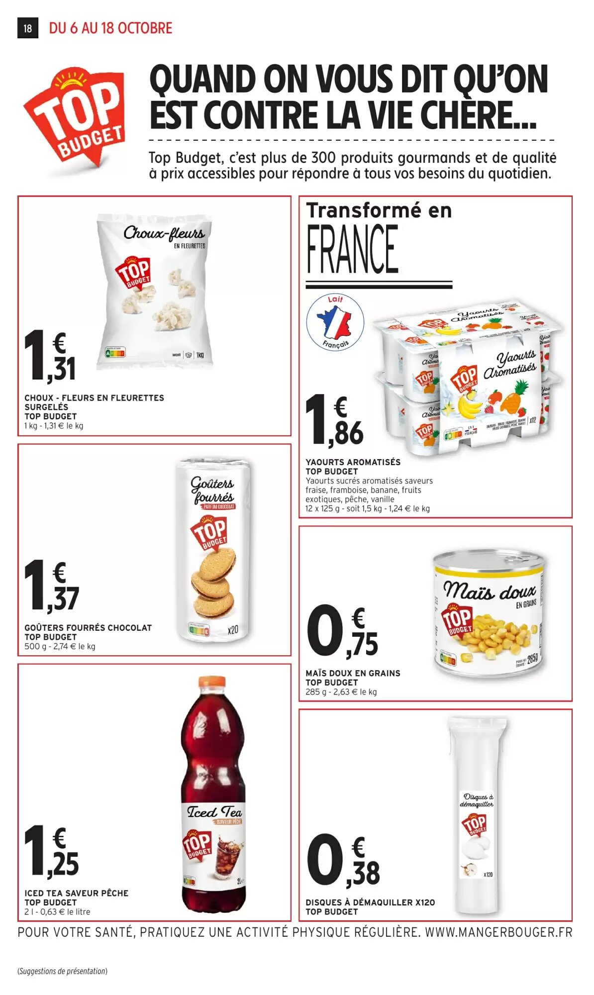 Prospectus promotionnel Intermarché Hyper valable à partir du 06/10/2026 - Page 18.