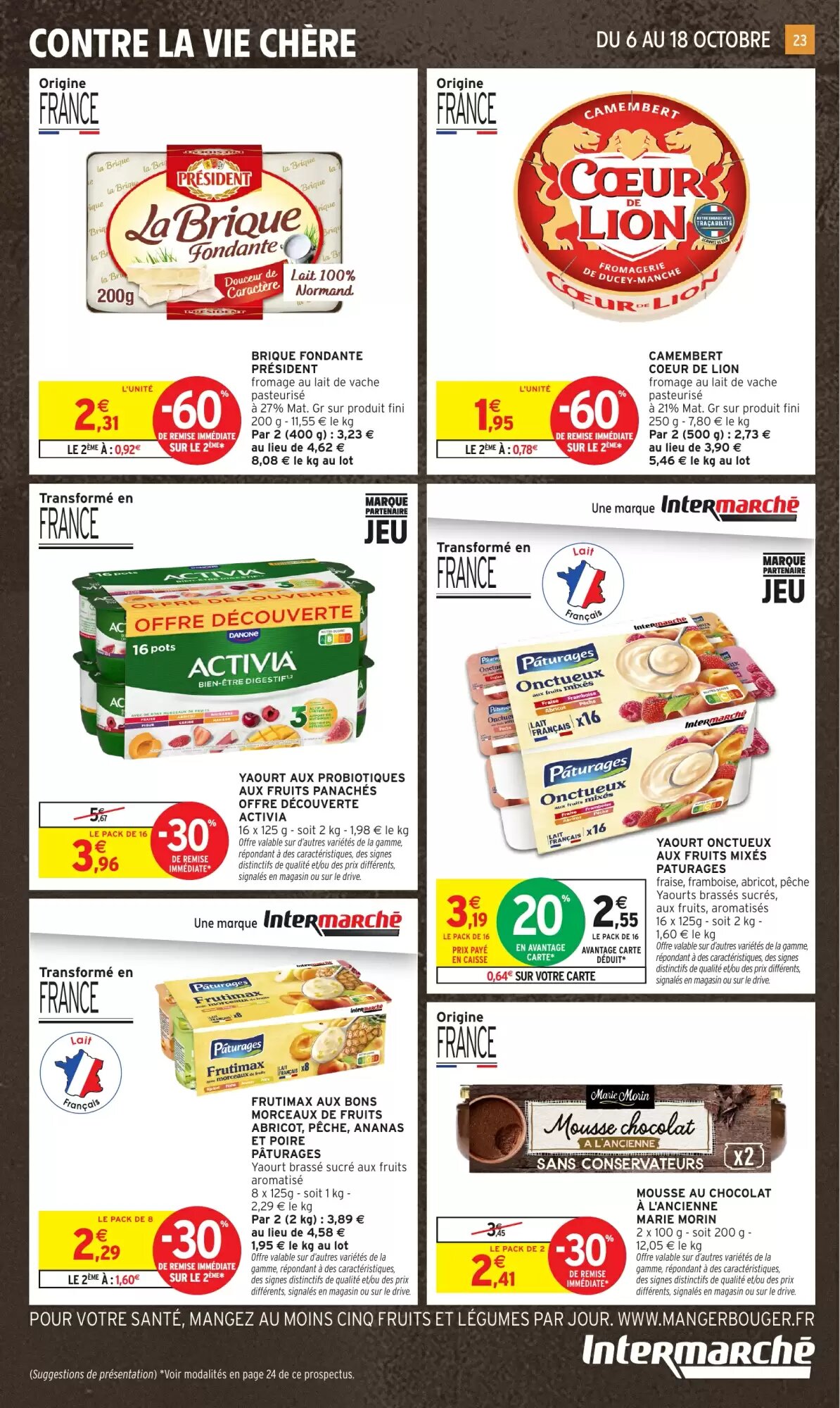 Prospectus promotionnel Intermarché Hyper valable à partir du 06/10/2026 - Page 23.