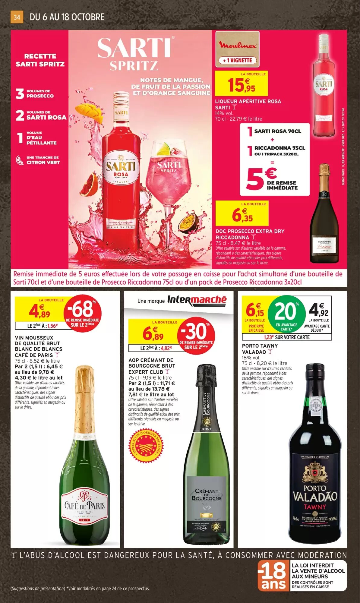 Prospectus promotionnel Intermarché Hyper valable à partir du 06/10/2026 - Page 34.