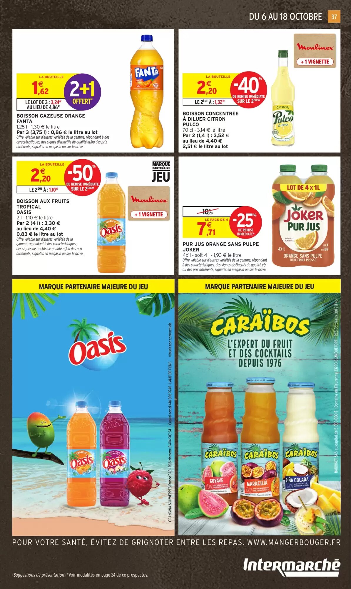 Prospectus promotionnel Intermarché Hyper valable à partir du 06/10/2026 - Page 37.