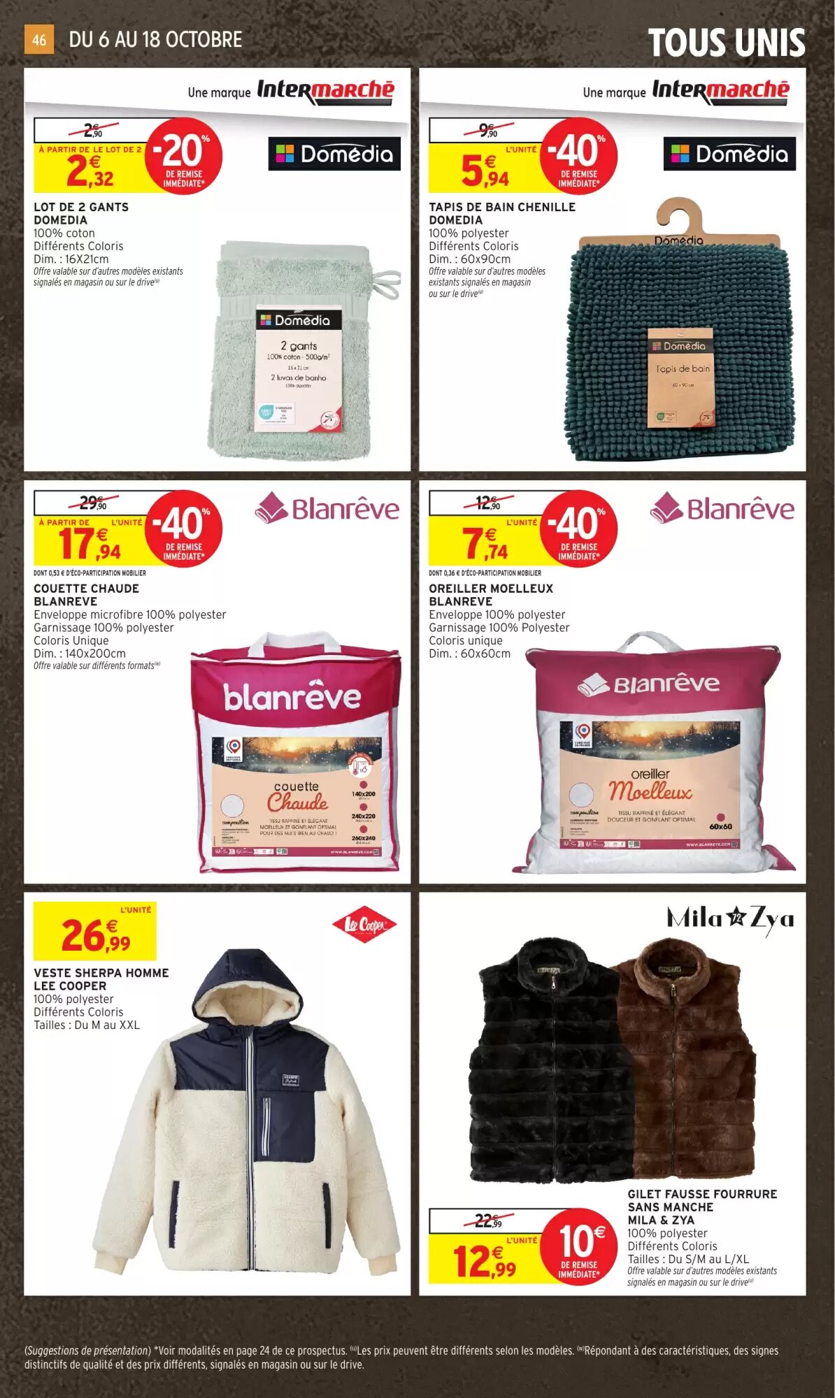 Prospectus promotionnel Intermarché Hyper valable à partir du 06/10/2026 - Page 46.