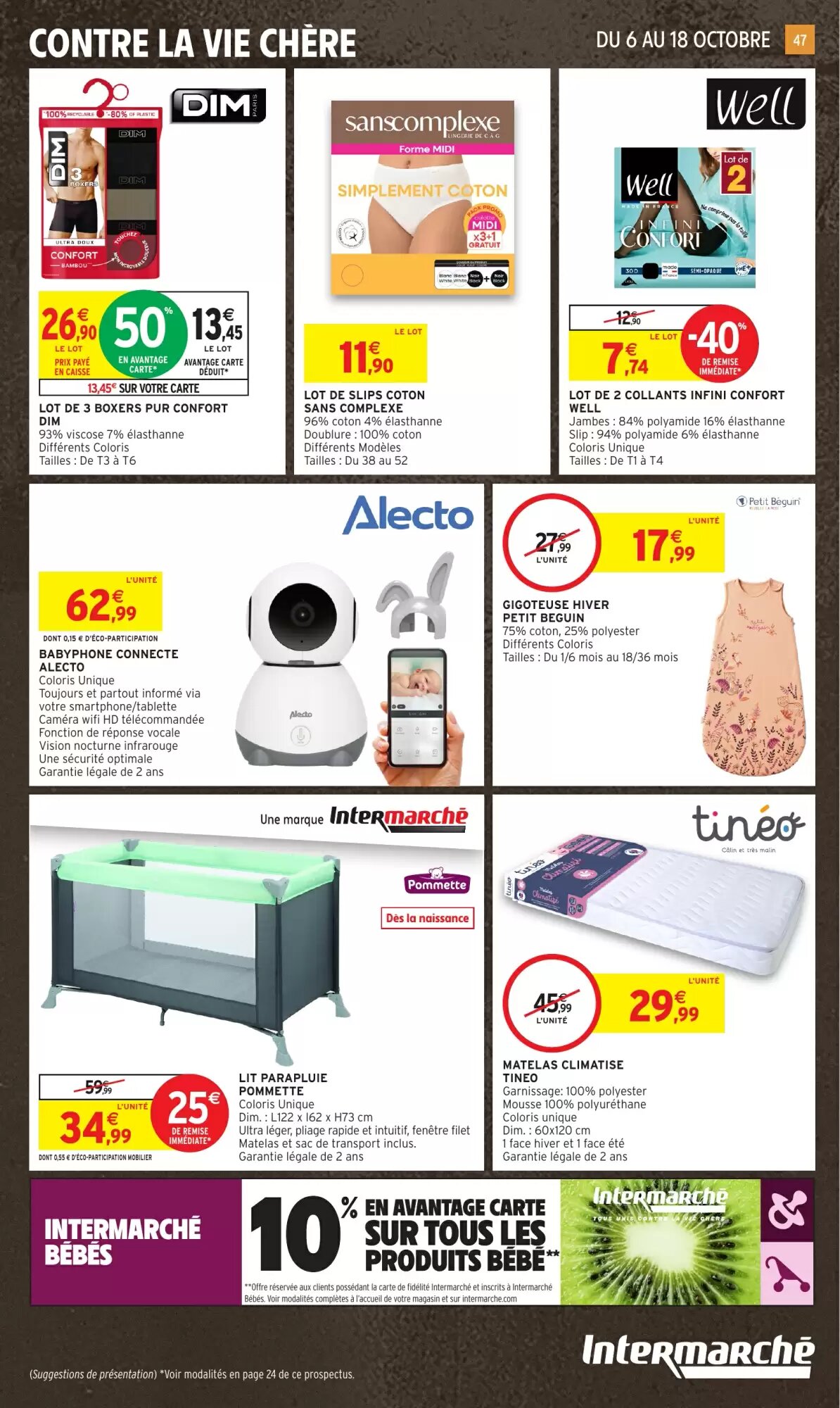 Prospectus promotionnel Intermarché Hyper valable à partir du 06/10/2026 - Page 47.