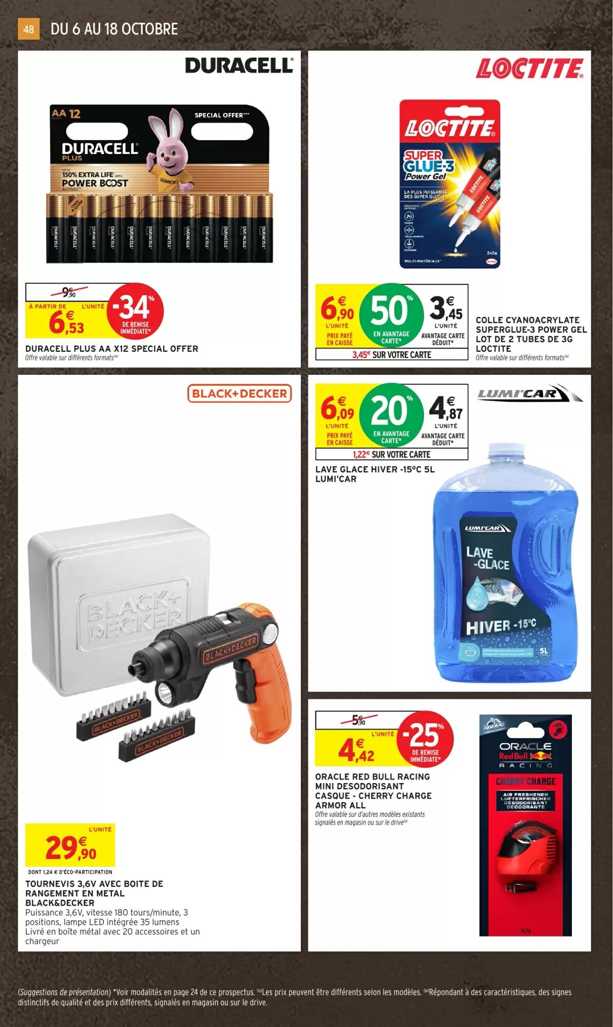 Prospectus promotionnel Intermarché Hyper valable à partir du 06/10/2026 - Page 48.
