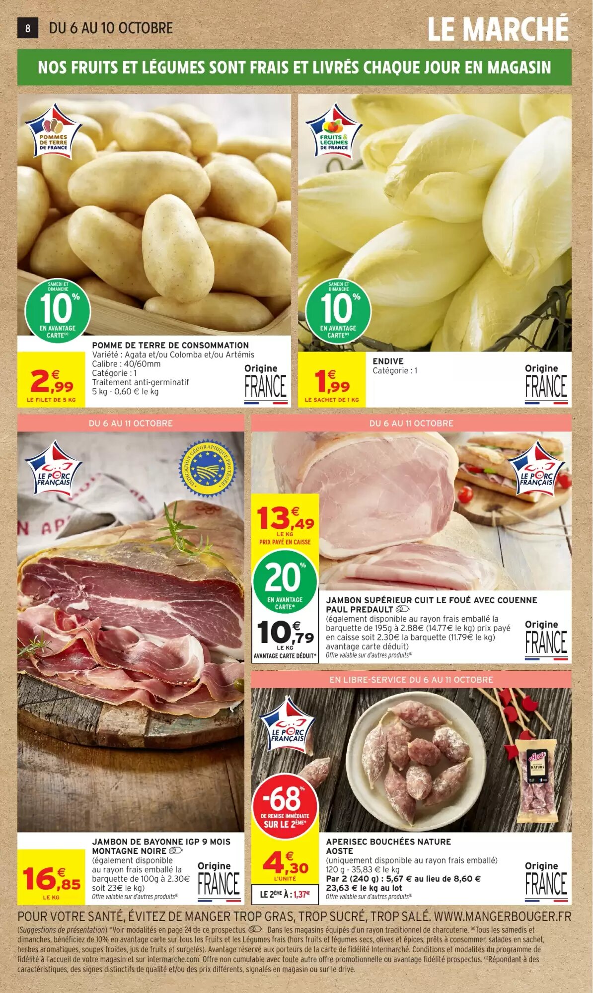 Prospectus promotionnel Intermarché Hyper valable à partir du 06/10/2026 - Page 8.