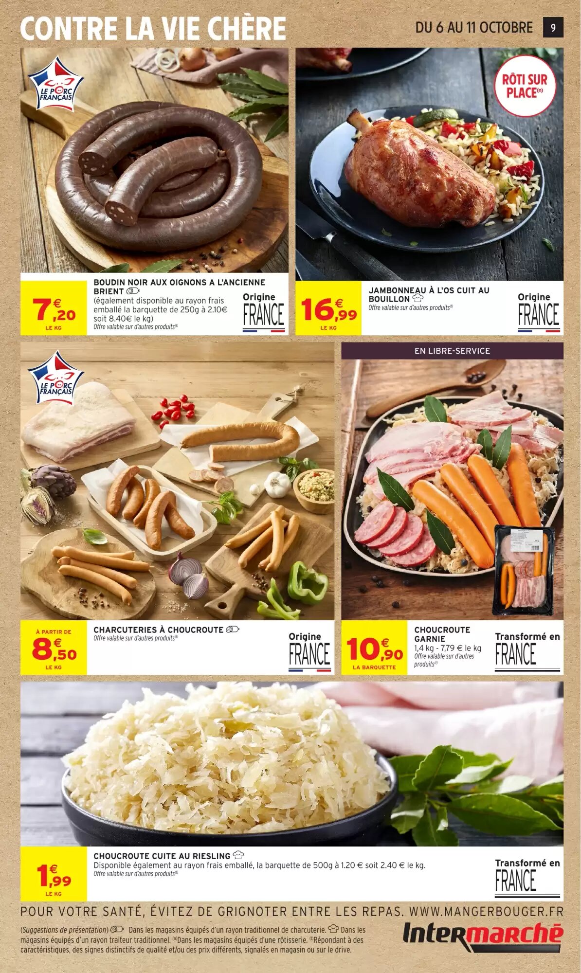 Prospectus promotionnel Intermarché Hyper valable à partir du 06/10/2026 - Page 9.