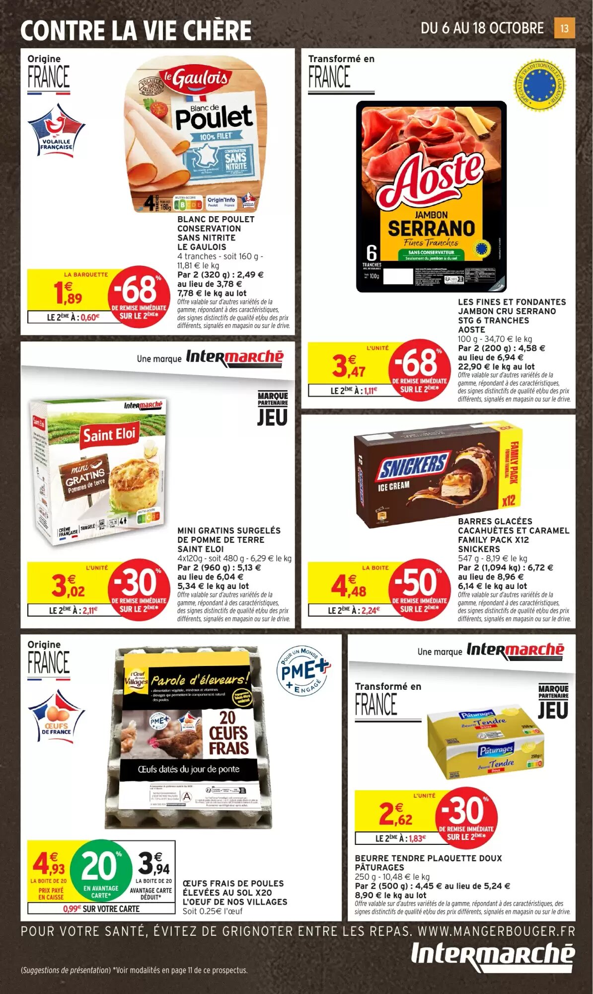Prospectus promotionnel Intermarché valable à partir du 06/10/2026 - Page 13.