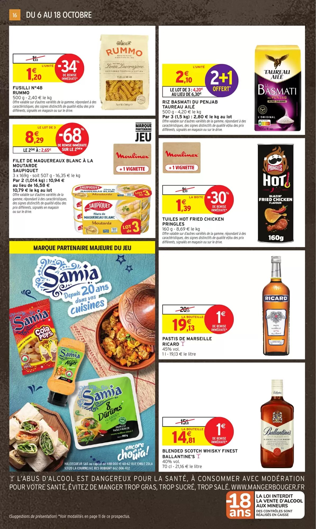 Prospectus promotionnel Intermarché valable à partir du 06/10/2026 - Page 16.