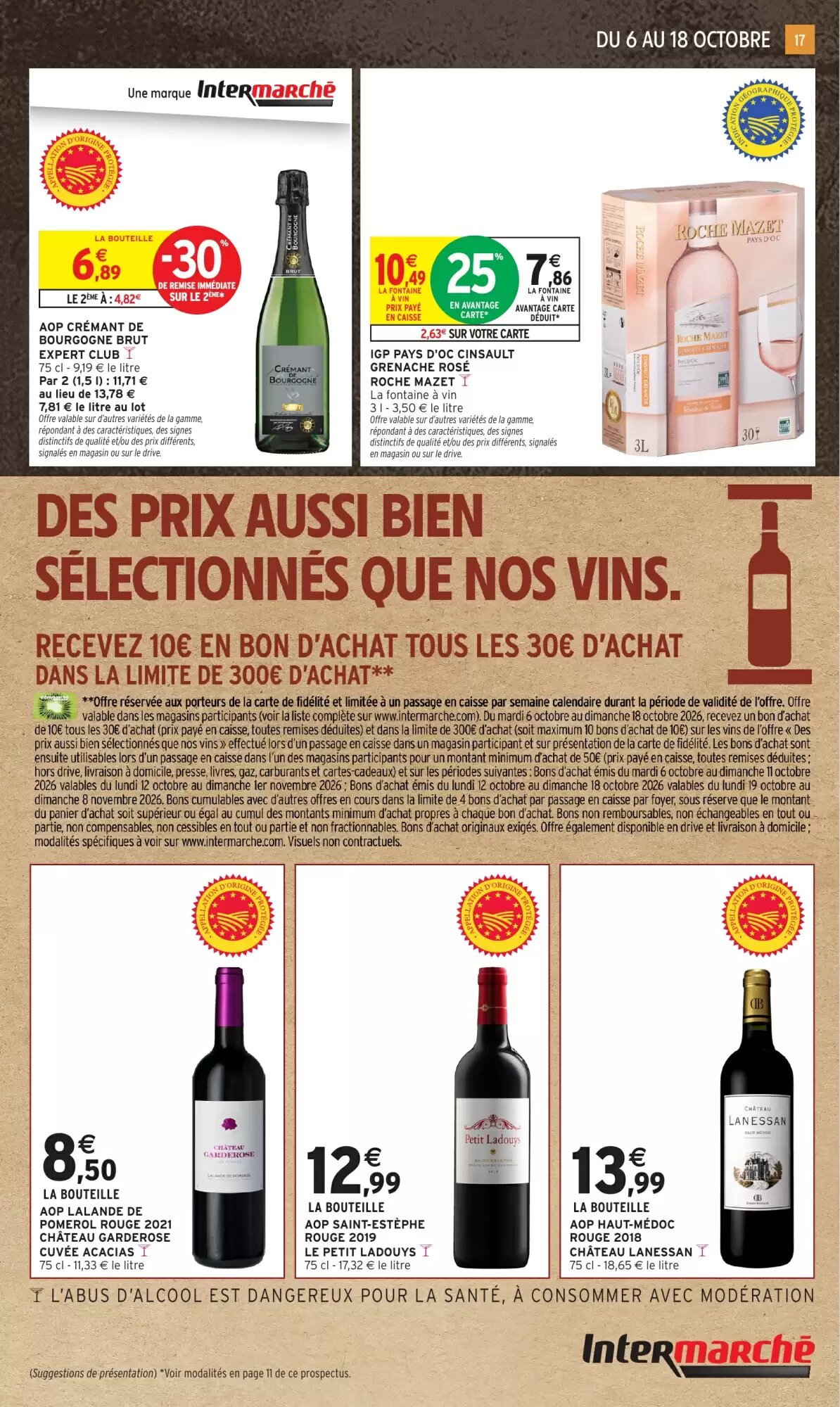 Prospectus promotionnel Intermarché valable à partir du 06/10/2026 - Page 17.