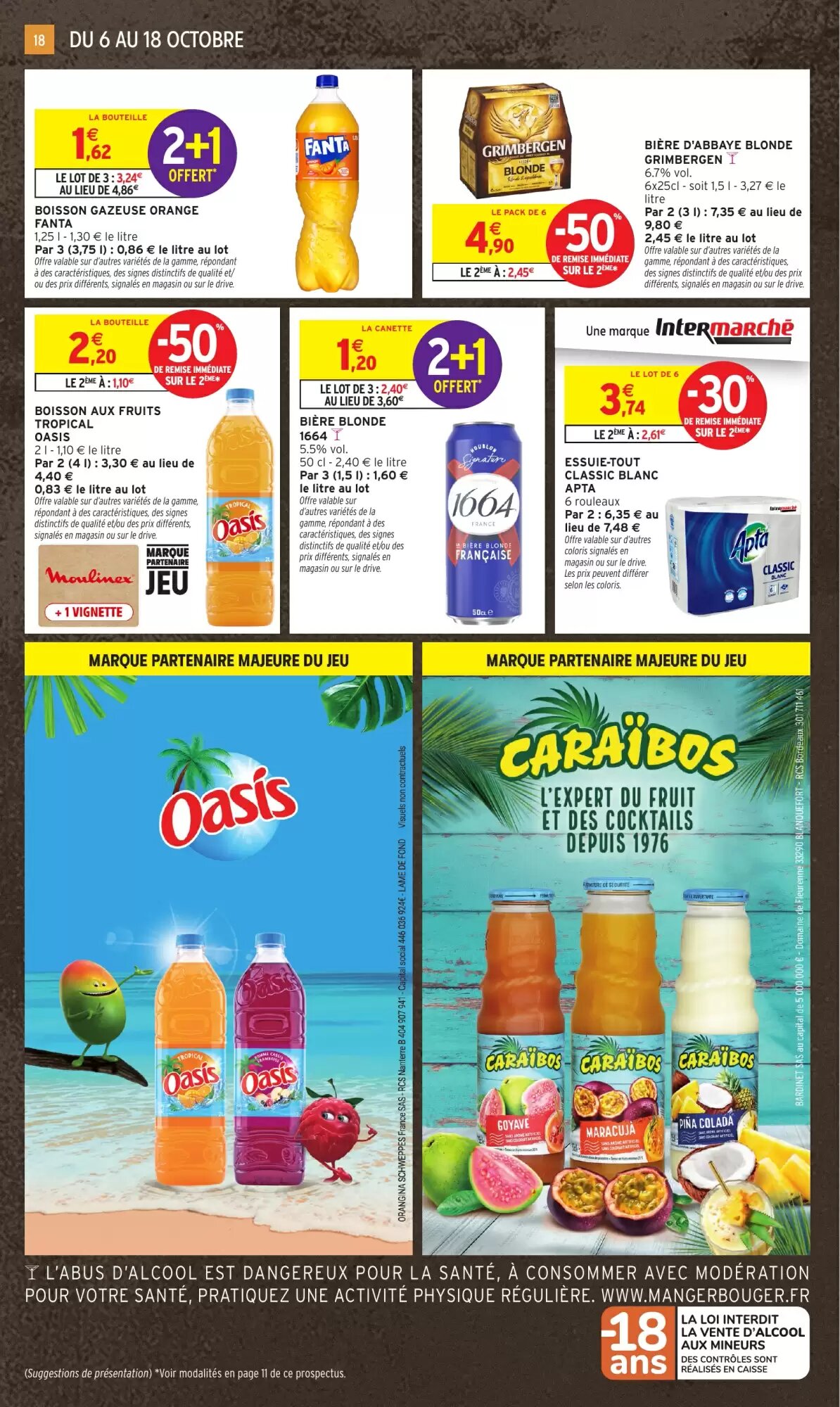 Prospectus promotionnel Intermarché valable à partir du 06/10/2026 - Page 18.