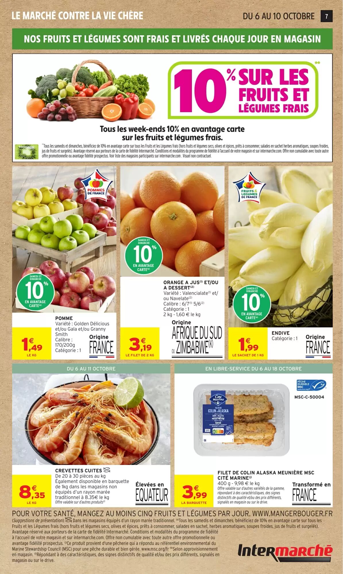 Prospectus promotionnel Intermarché valable à partir du 06/10/2026 - Page 7.