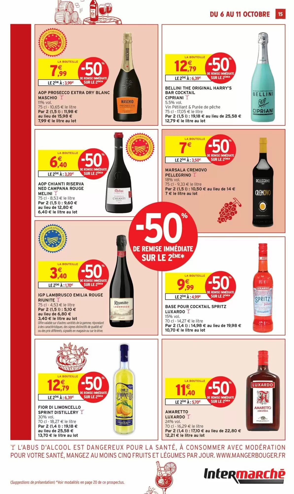 Prospectus promotionnel Intermarché valable à partir du 06/10/2026 - Page 15.