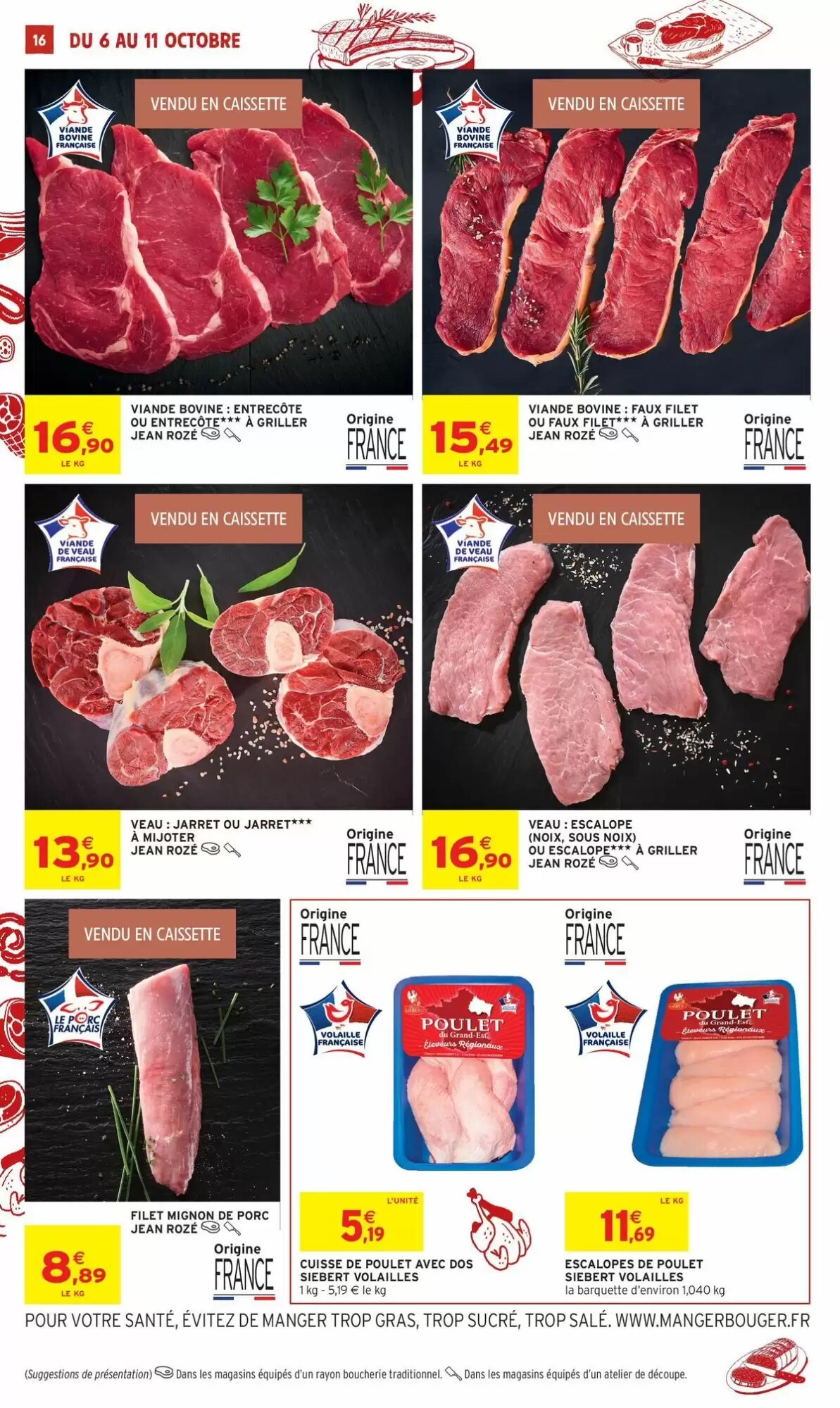 Prospectus promotionnel Intermarché valable à partir du 06/10/2026 - Page 16.