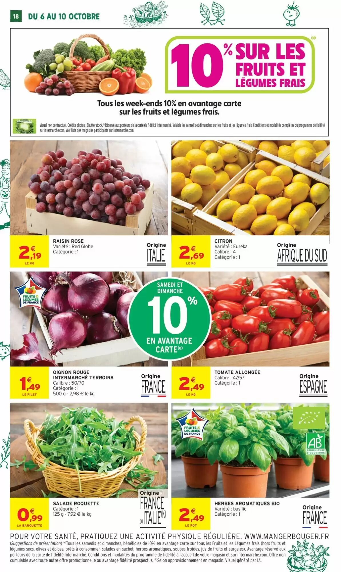Prospectus promotionnel Intermarché valable à partir du 06/10/2026 - Page 18.