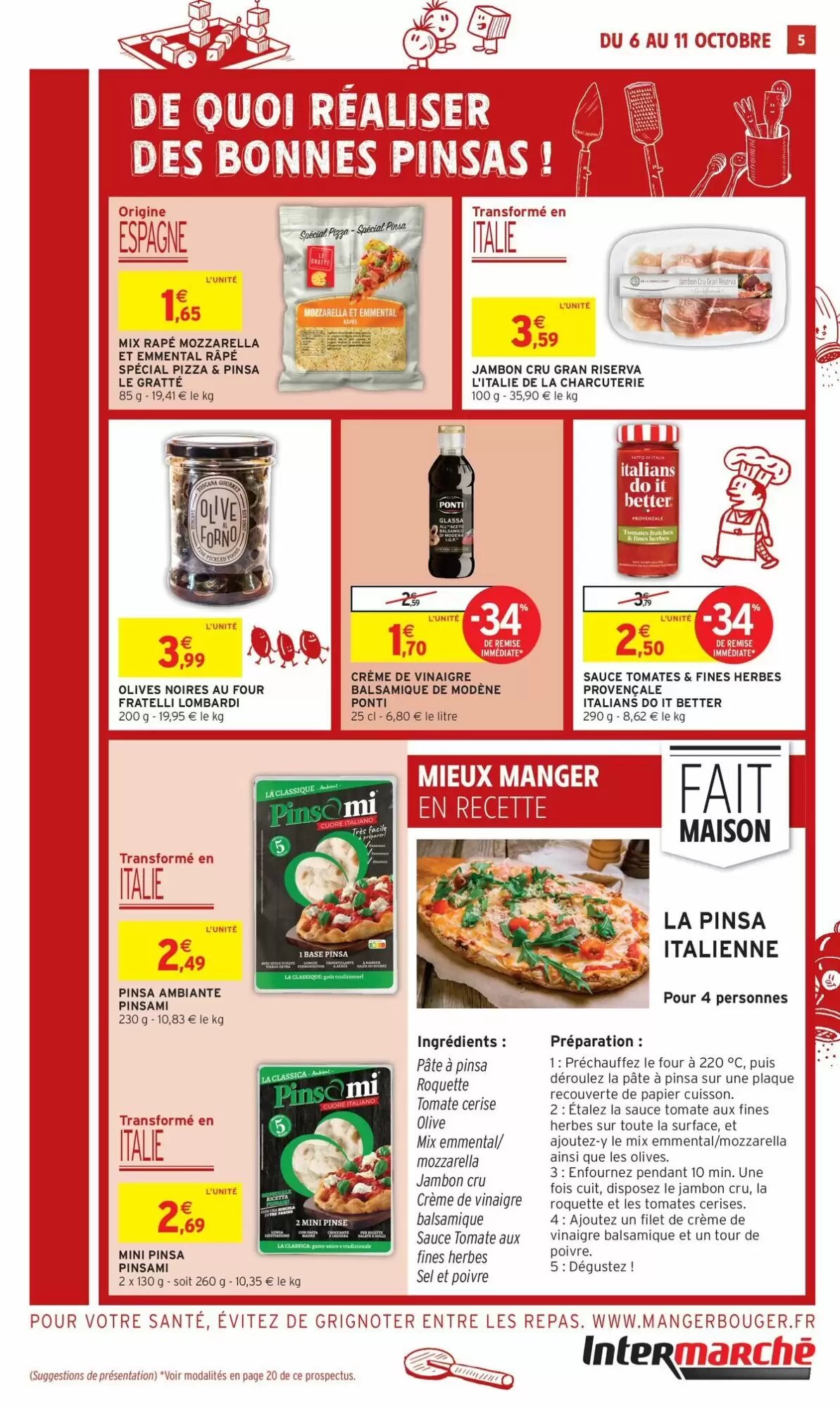 Prospectus promotionnel Intermarché valable à partir du 06/10/2026 - Page 5.