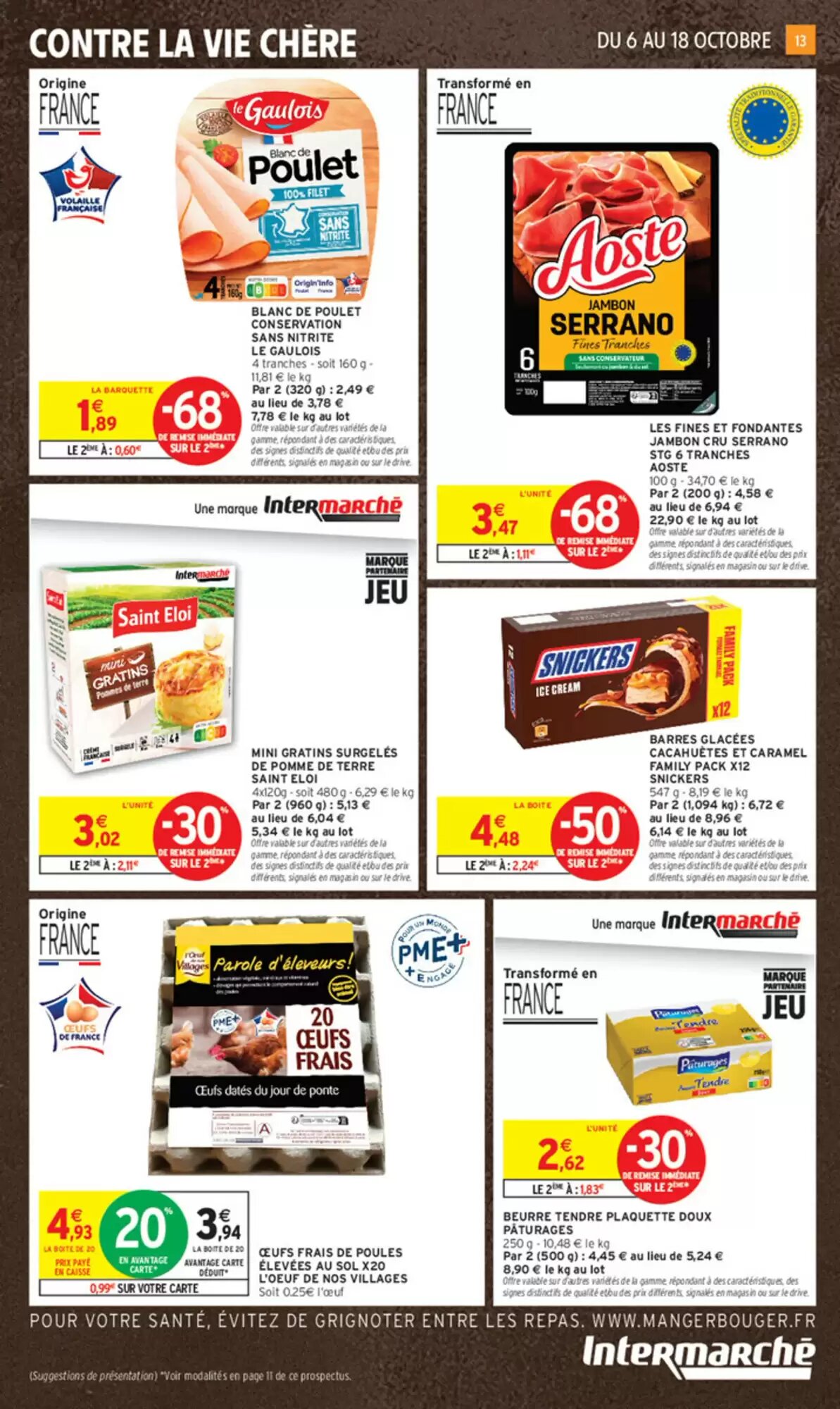 Prospectus promotionnel Intermarché valable à partir du 06/10/2026 - Page 13.