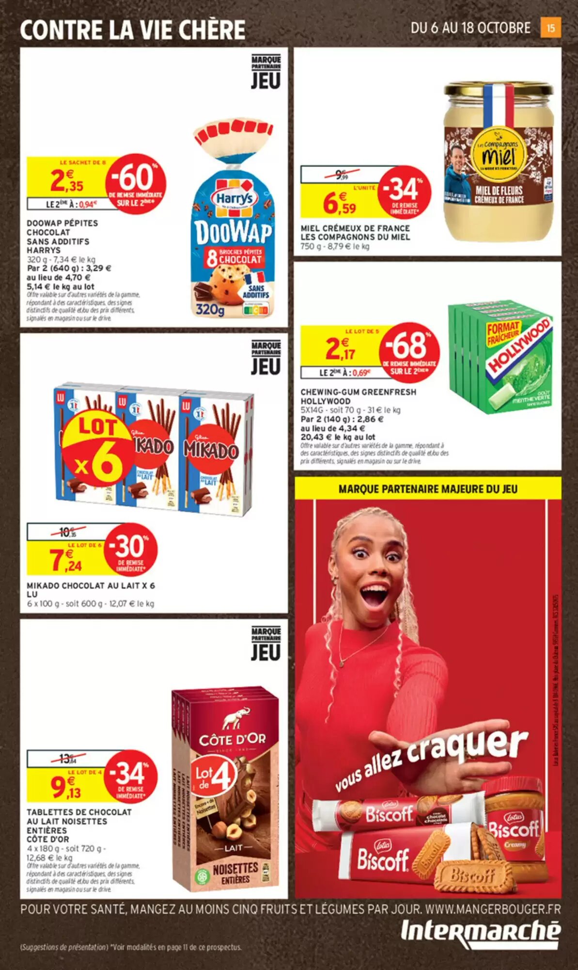 Prospectus promotionnel Intermarché valable à partir du 06/10/2026 - Page 15.